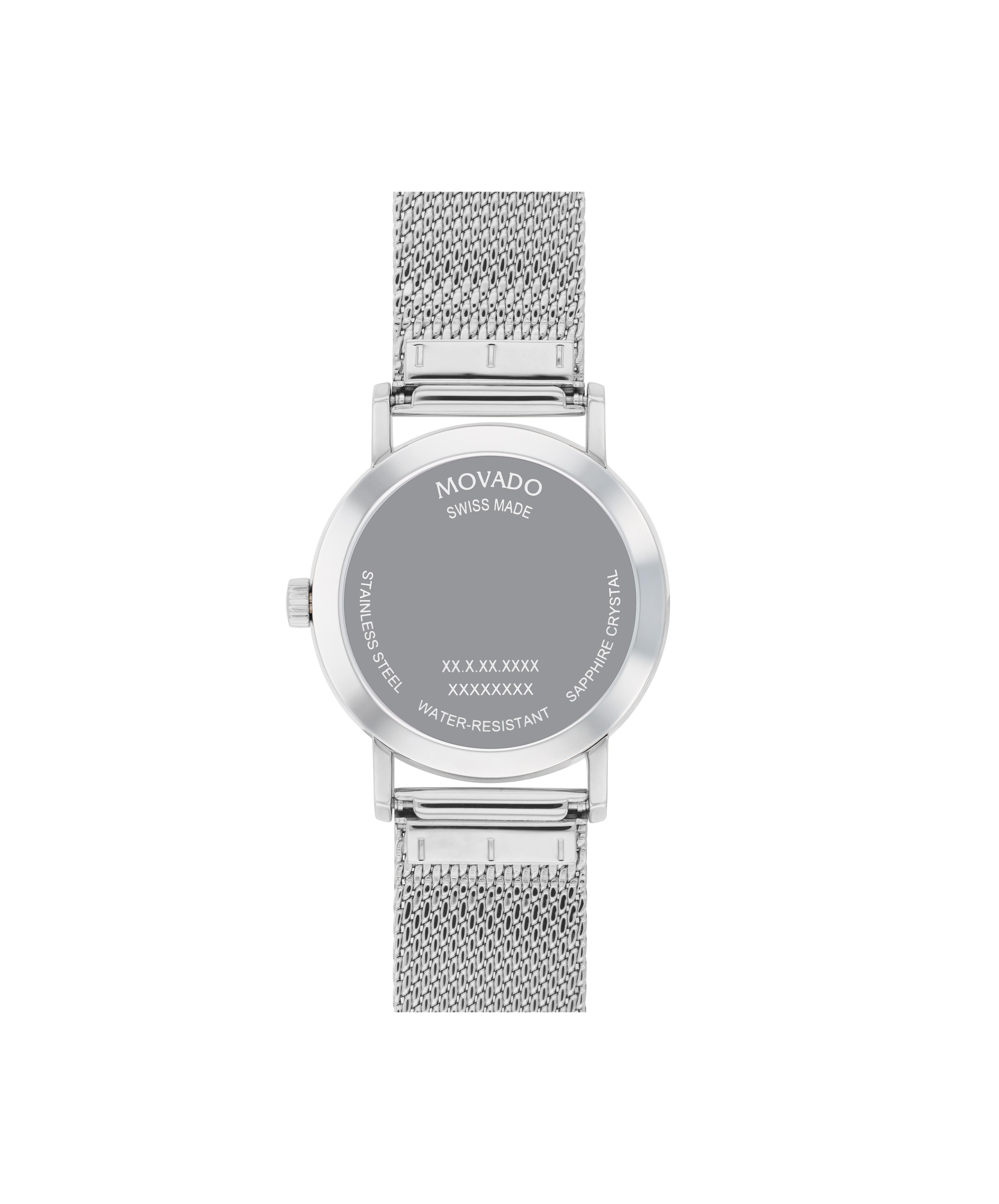 Movado swiss quartz sapphire crystal online