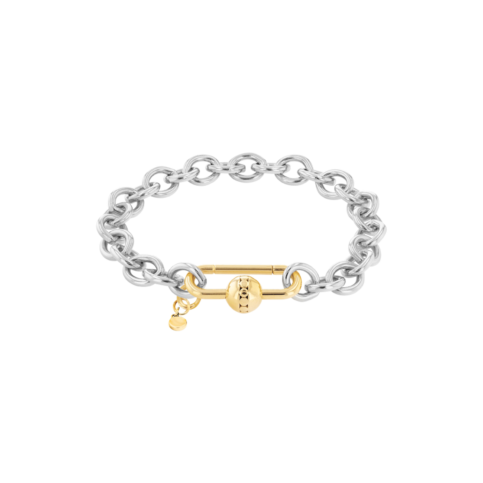 ★SENTIMENTS★ NO.600 [SILVER] TWO HOLD BALL BRACELET Movado | Sphere Lock Collection sterling silver chain