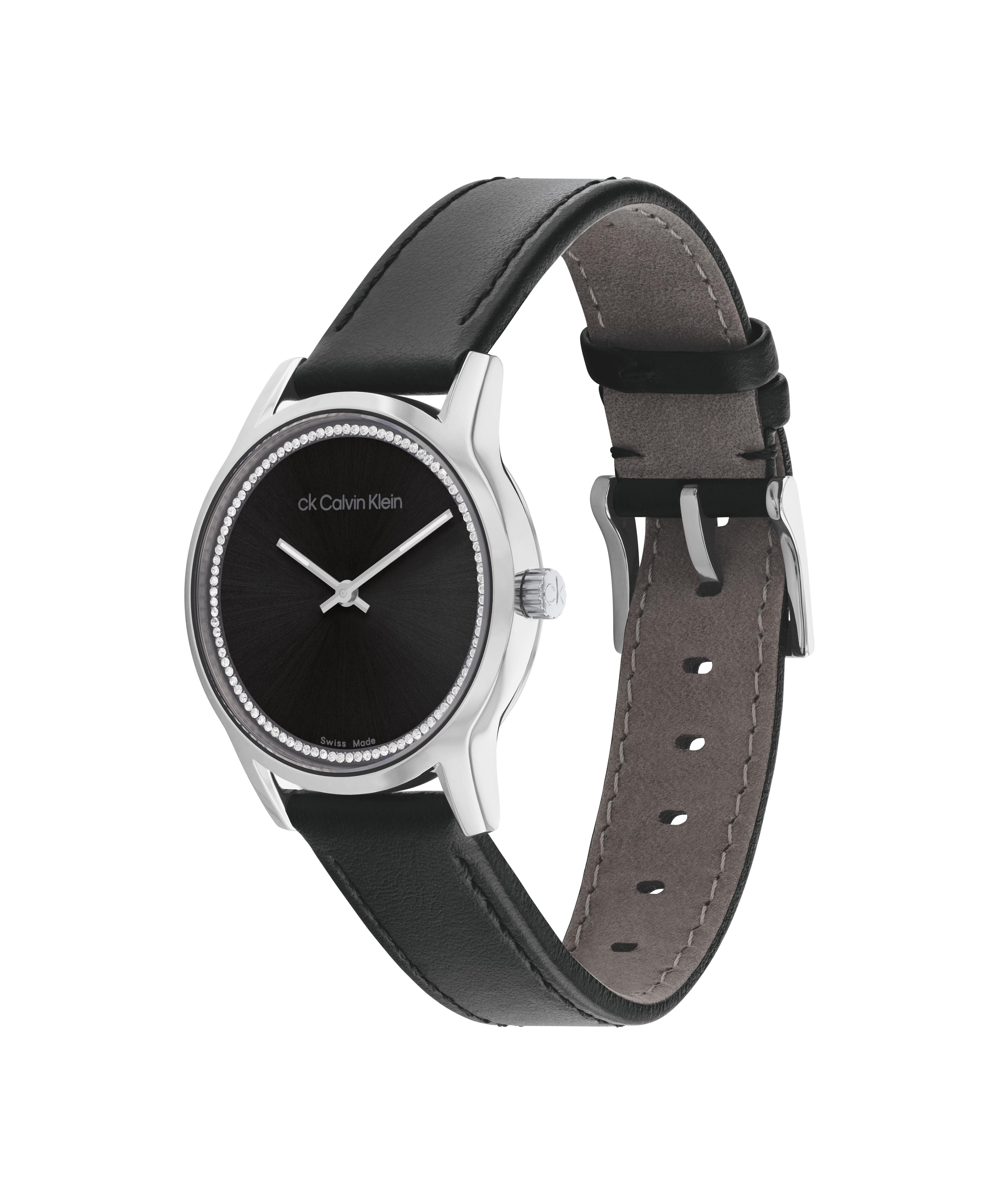 Calvin klein transparent watch discount
