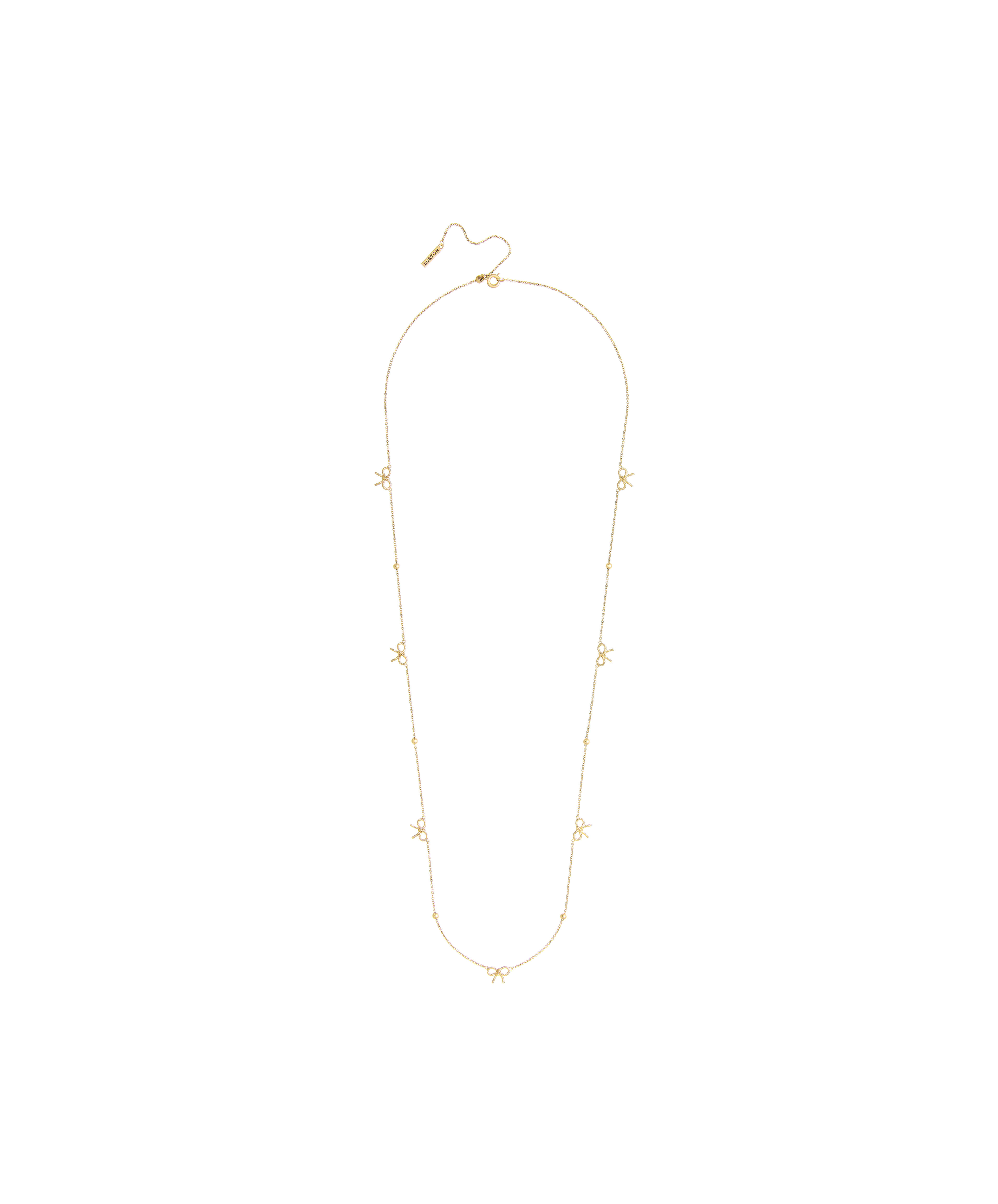 Olivia burton bow necklace new arrivals