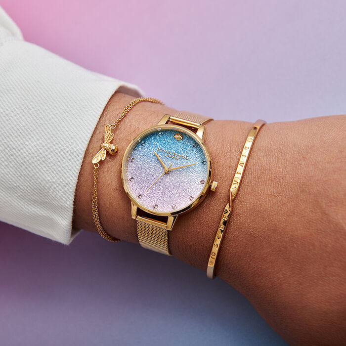 Glitter Ombre Women's Watch, 34mm