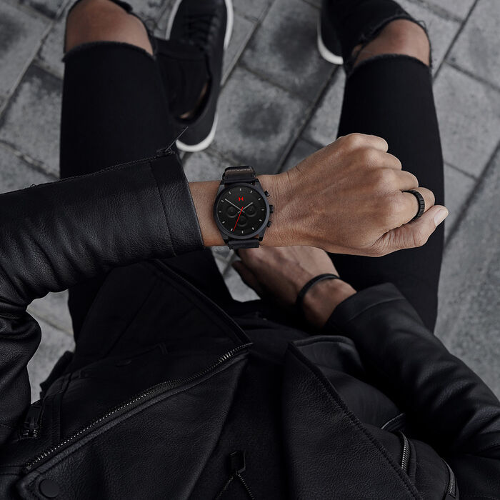 Ember Black Men's Watch, 44mm