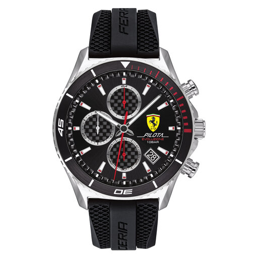 Scuderia Ferrari Pilota Evo Men's 44mm Watch