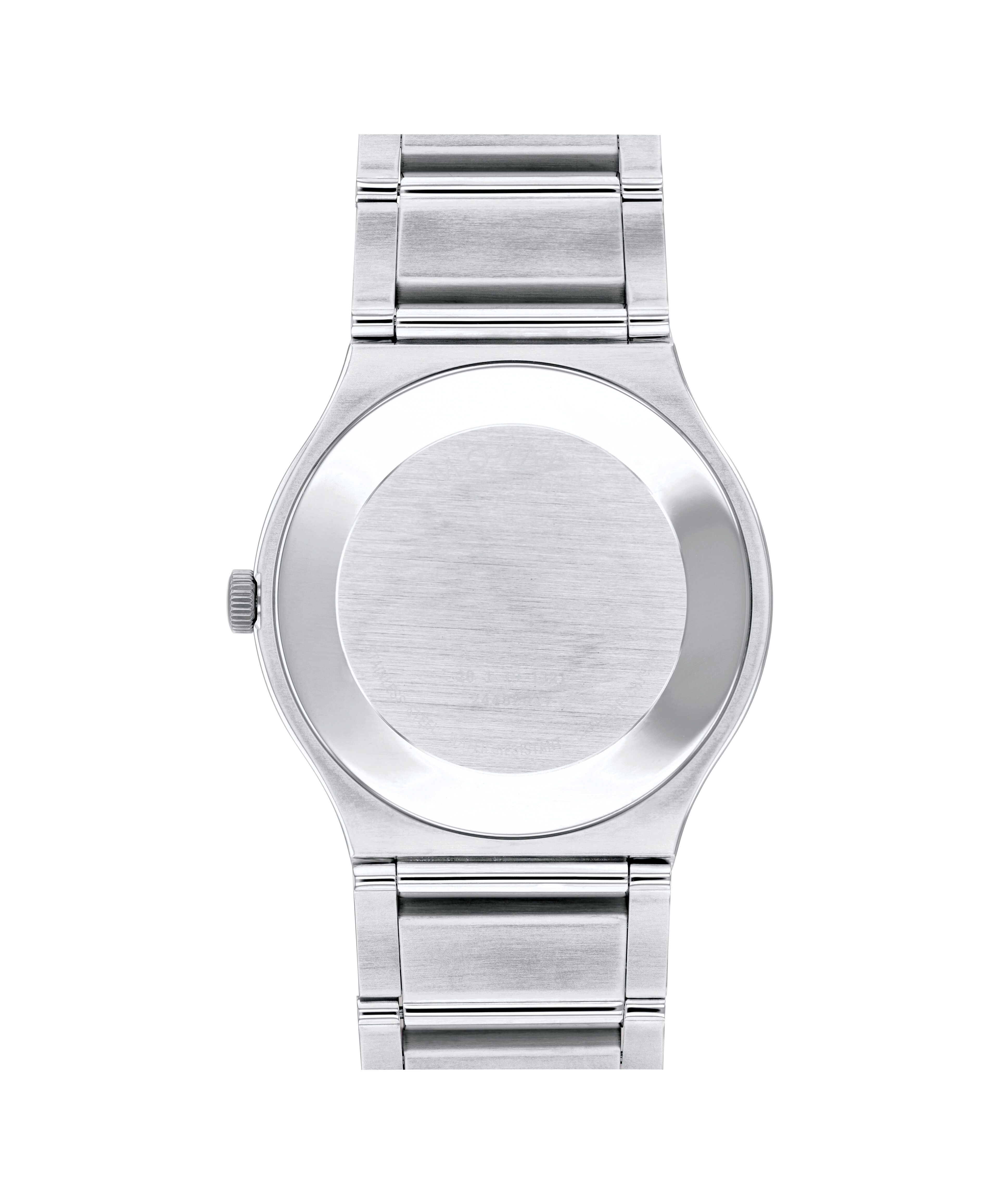 Movado Movado Company Store Men s Quadro watch 40mm stainless steel case and link bracelet