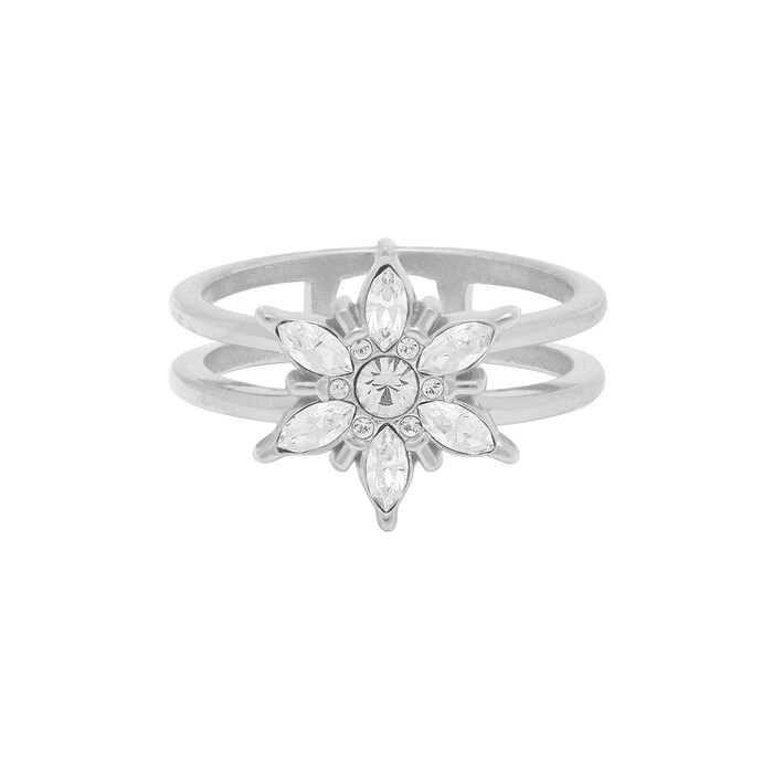 Silver Snowflake Ring