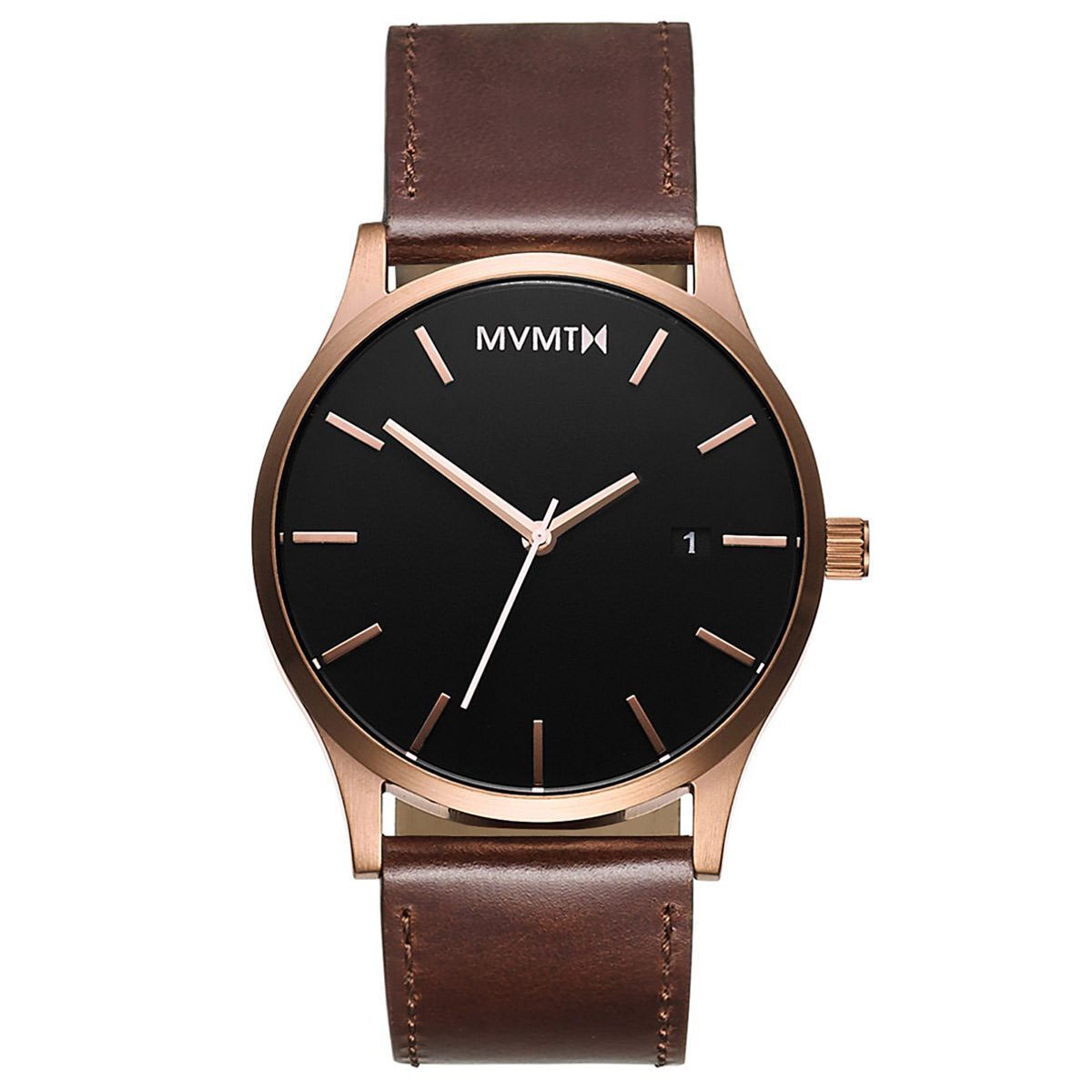 Mvmt rose gold mens watch sales
