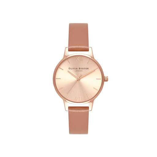 Sunray Dial Women's Watch, 30mm