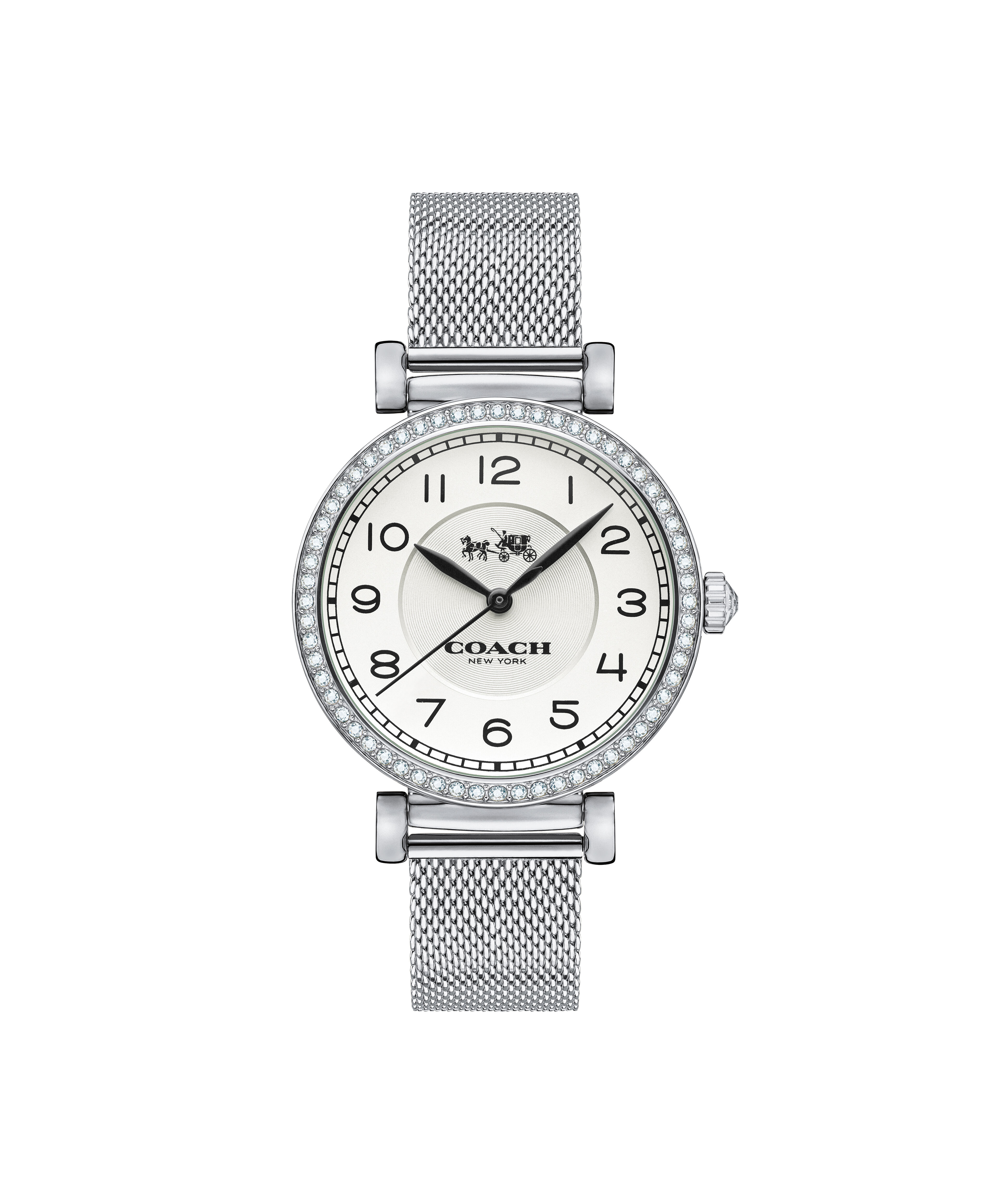 Coach deals mesh watch