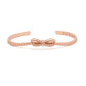 Rose Gold Bow Bangle