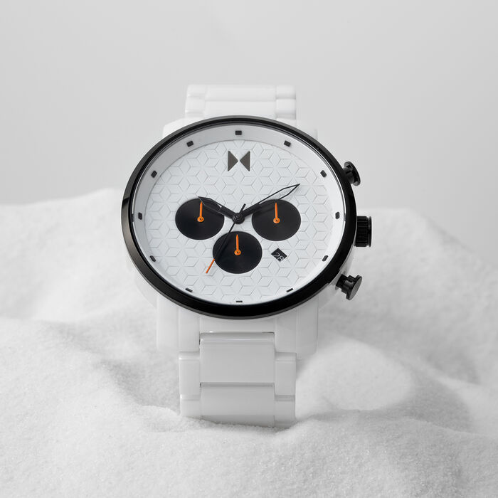 Chrono Ceramic Men's Watch, 43mm