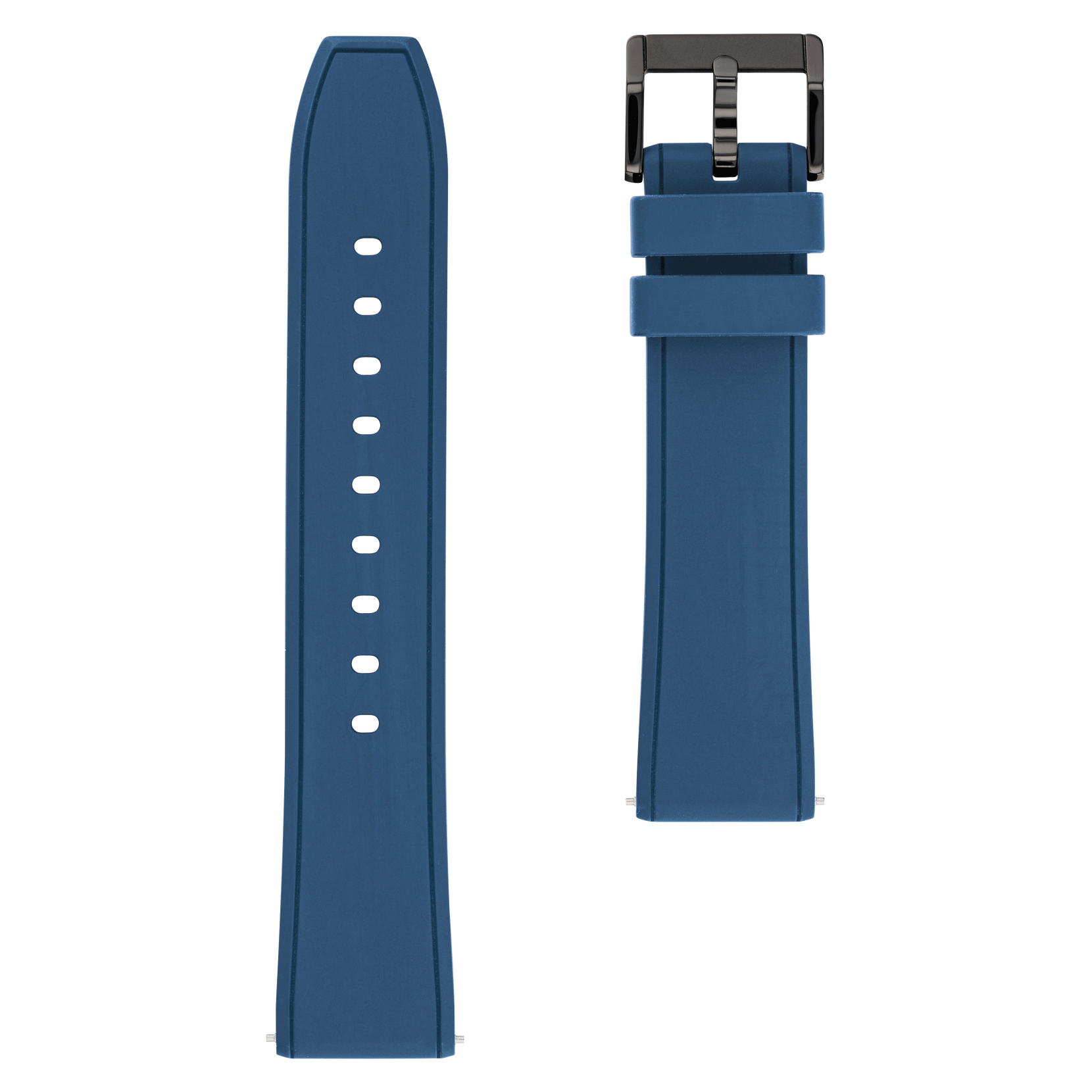 Movado | Movado Connect 2.0 21mm Navy Silicone Strap