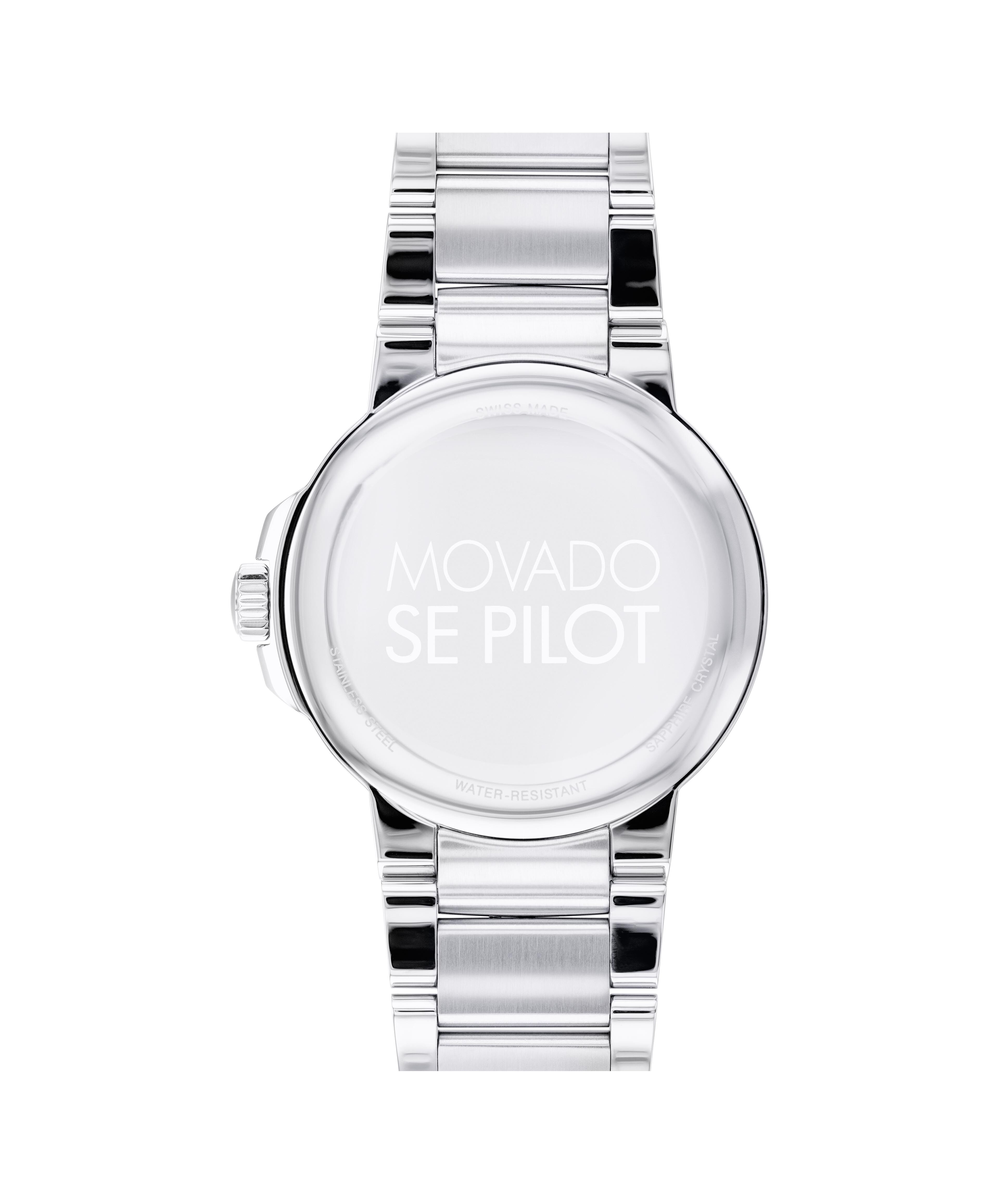 Movado se pilot watch top