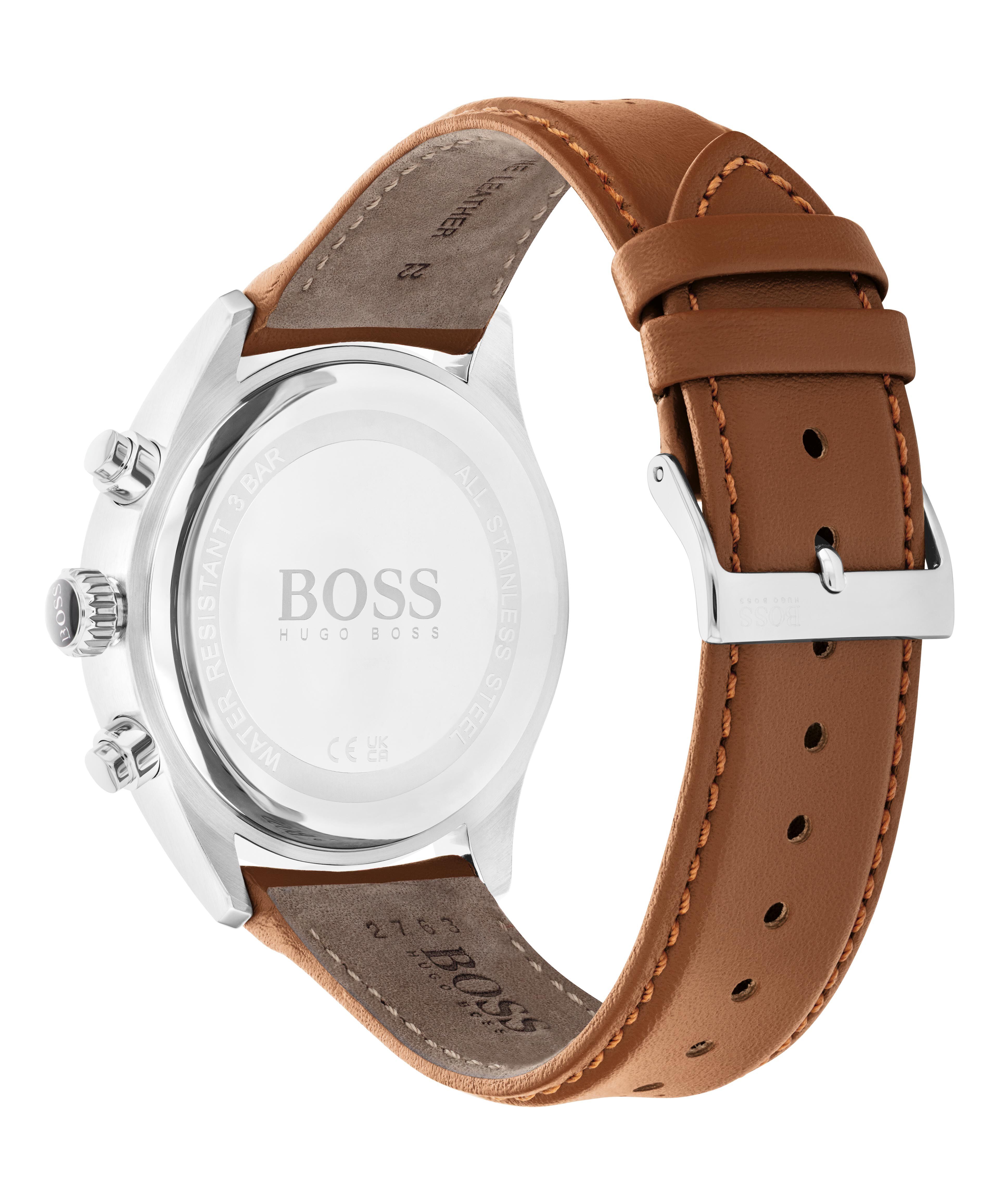 Hugo boss mens grand prix watch sale
