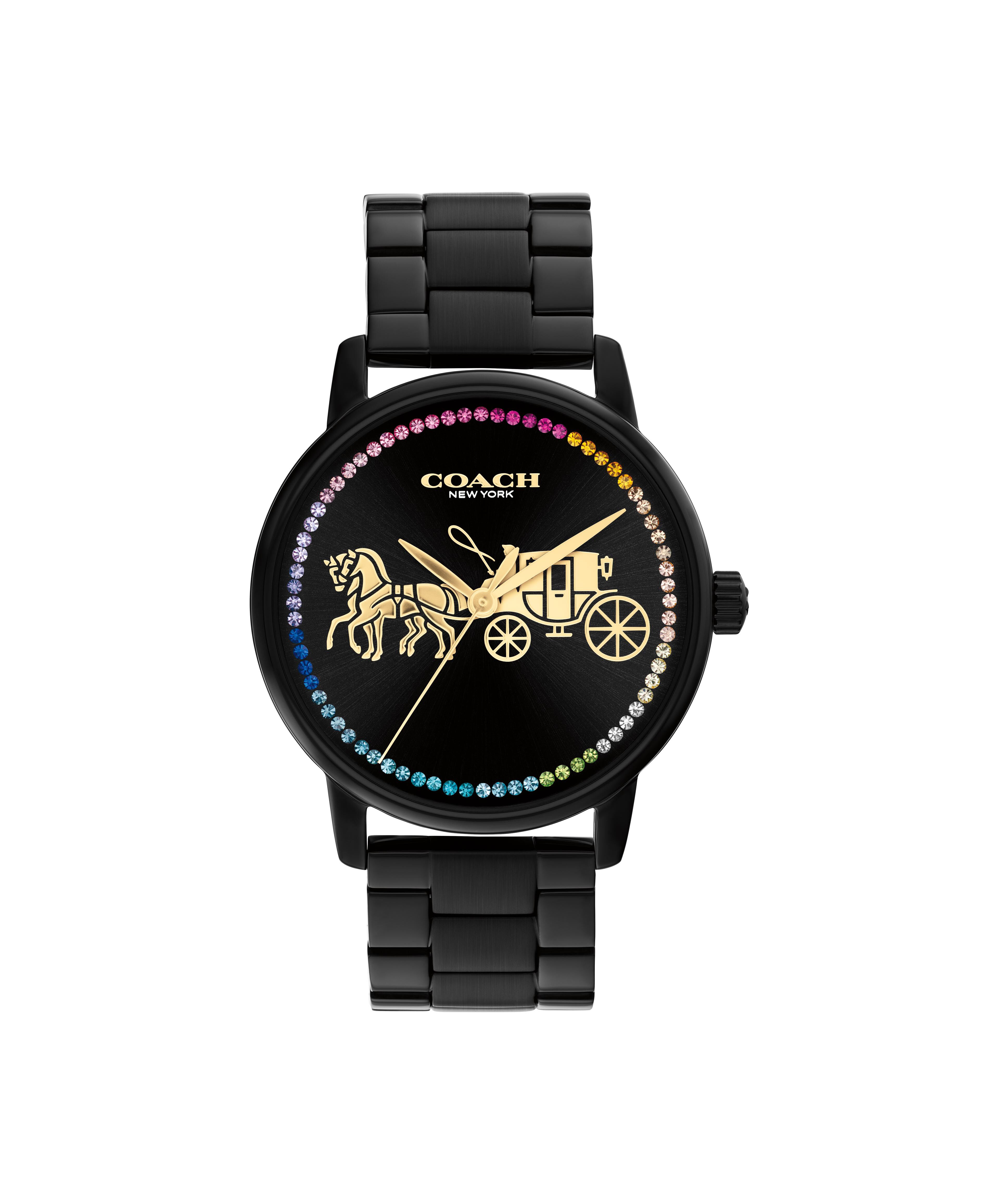 Black coach watch deals