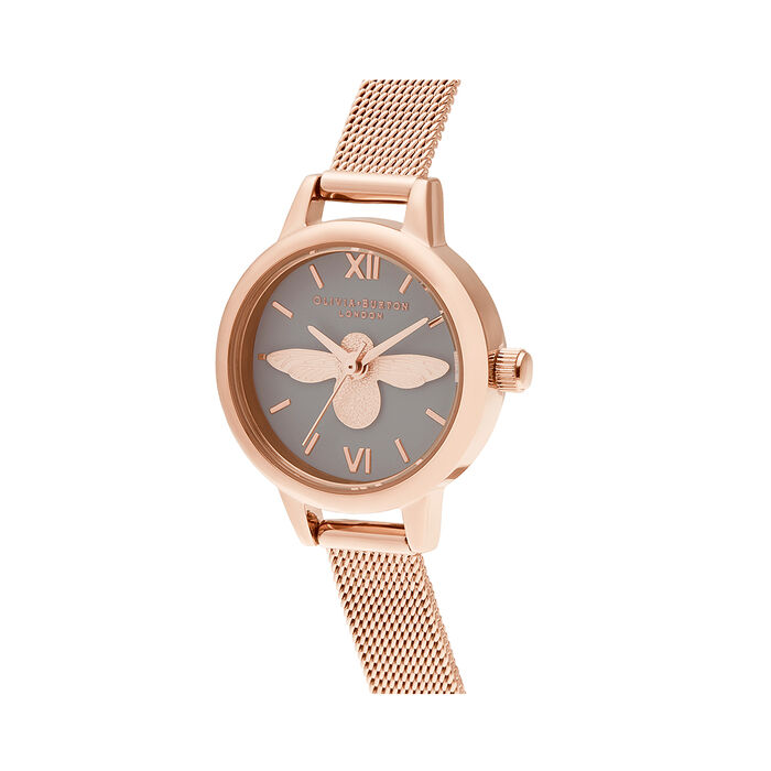 Olivia Burton 3D Bee Women's Watch, 23mm