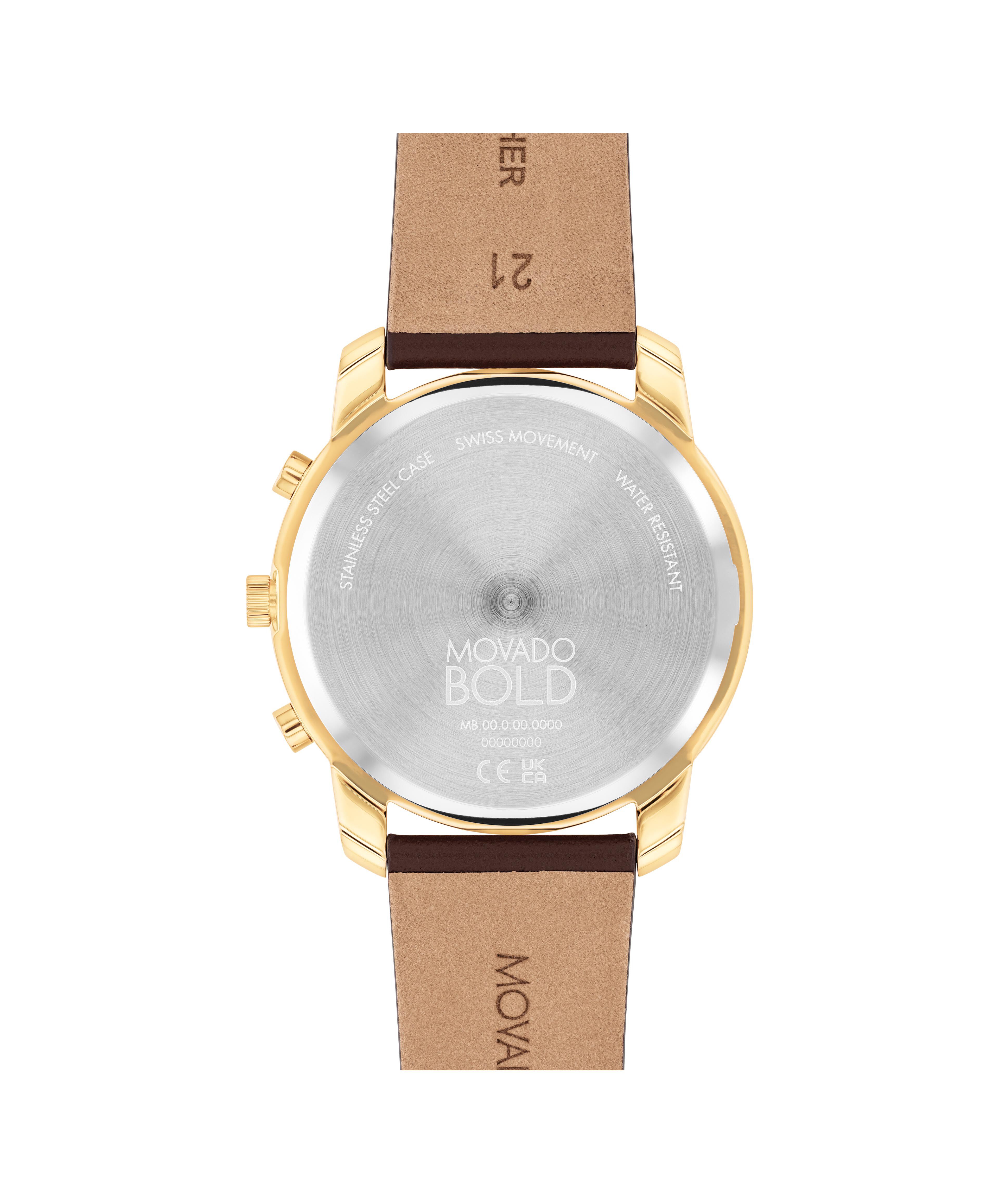 Movado chocolate 2025 watch