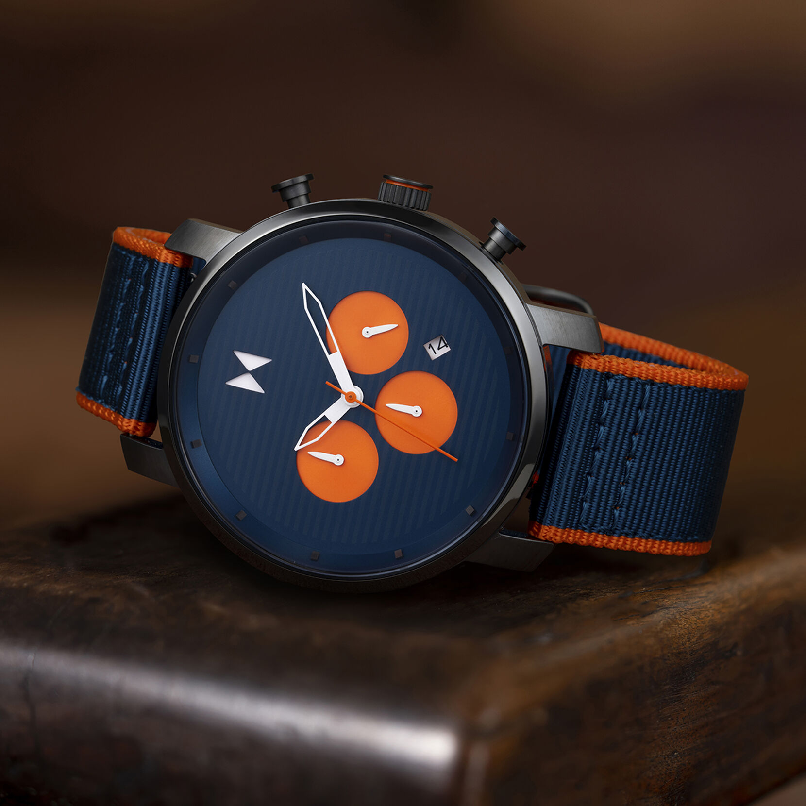 Navy Prix Chronograph Men's Watch, 45mm