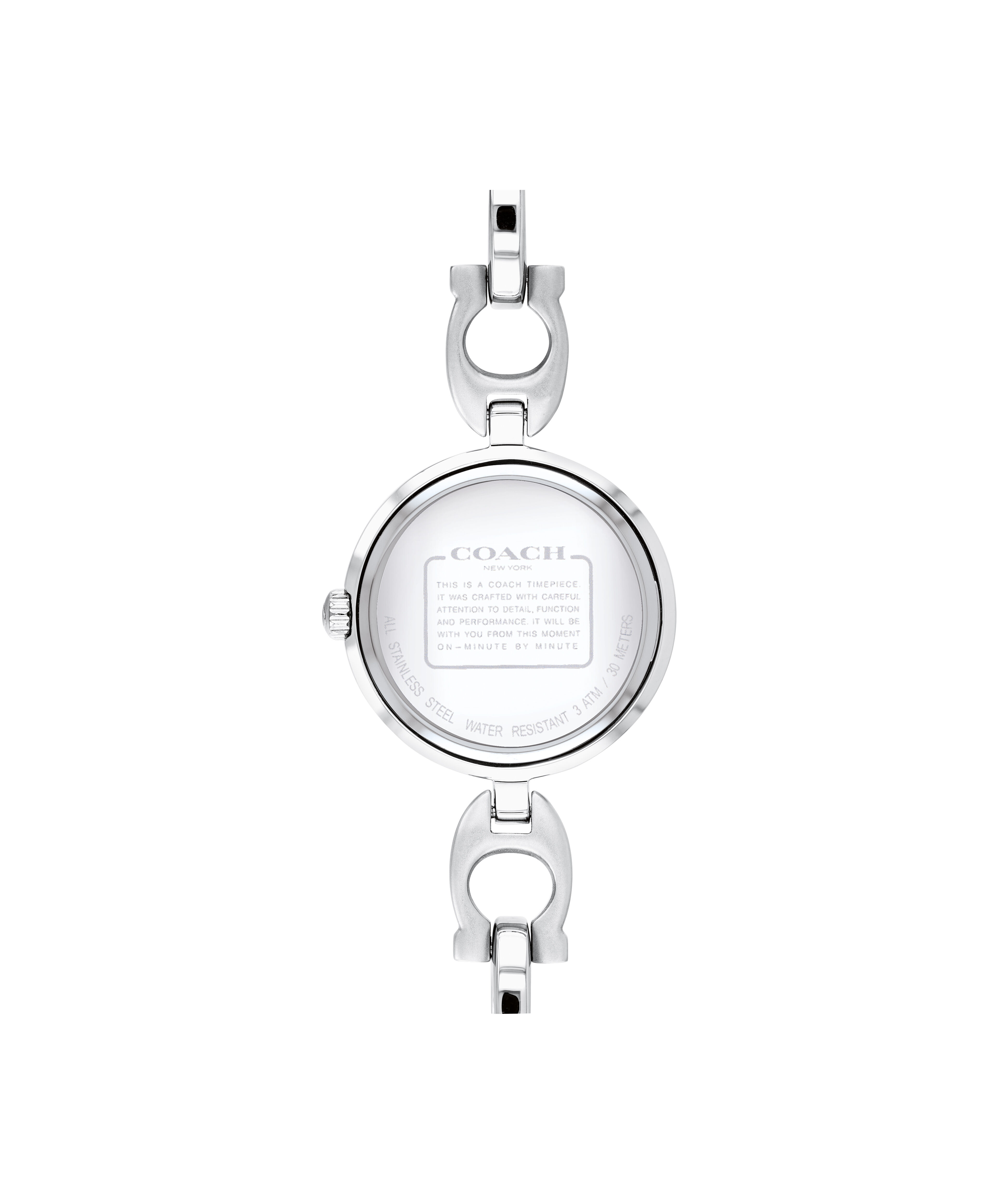 Coach signature chain watch sales