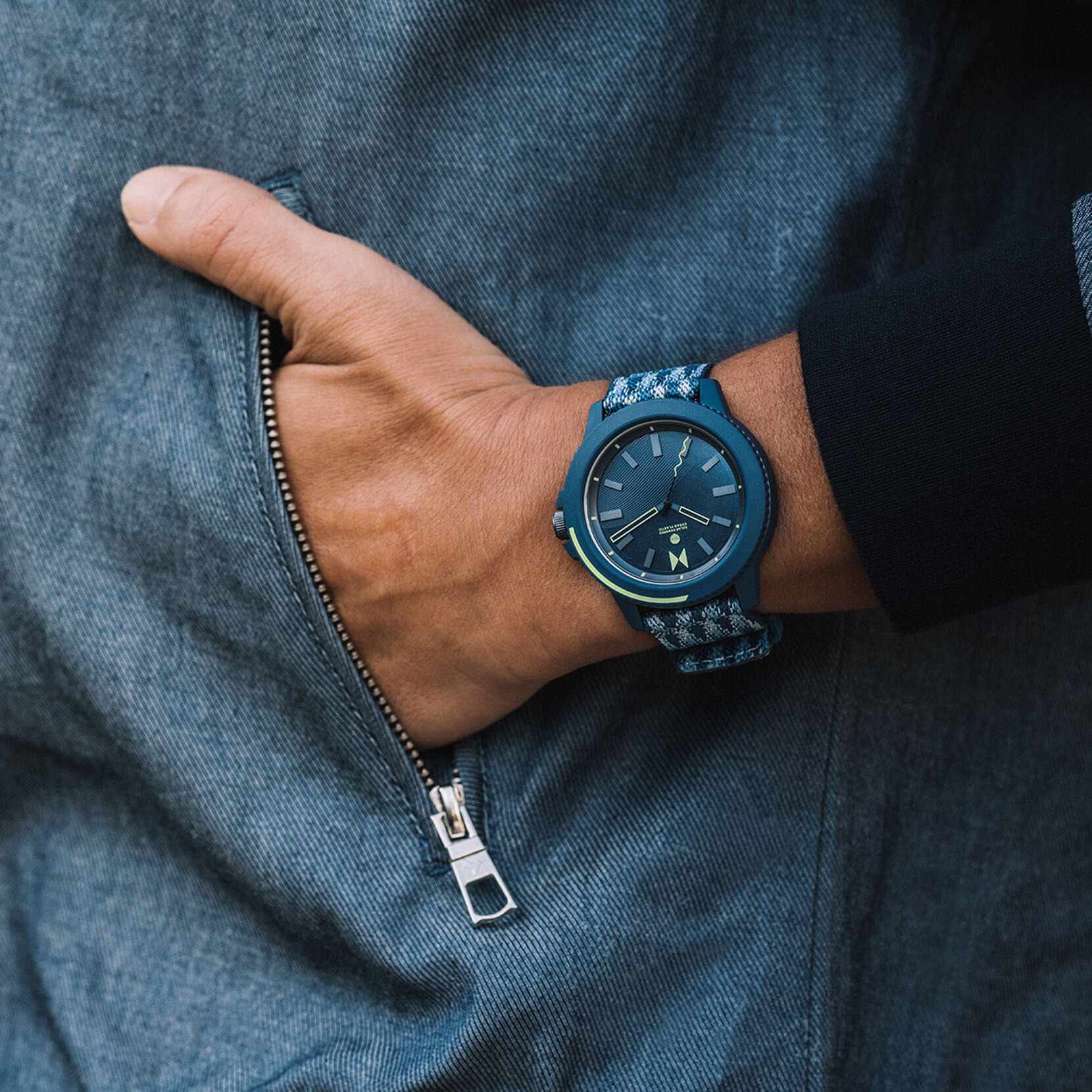Pacific Blue Men's Watch, 45mm