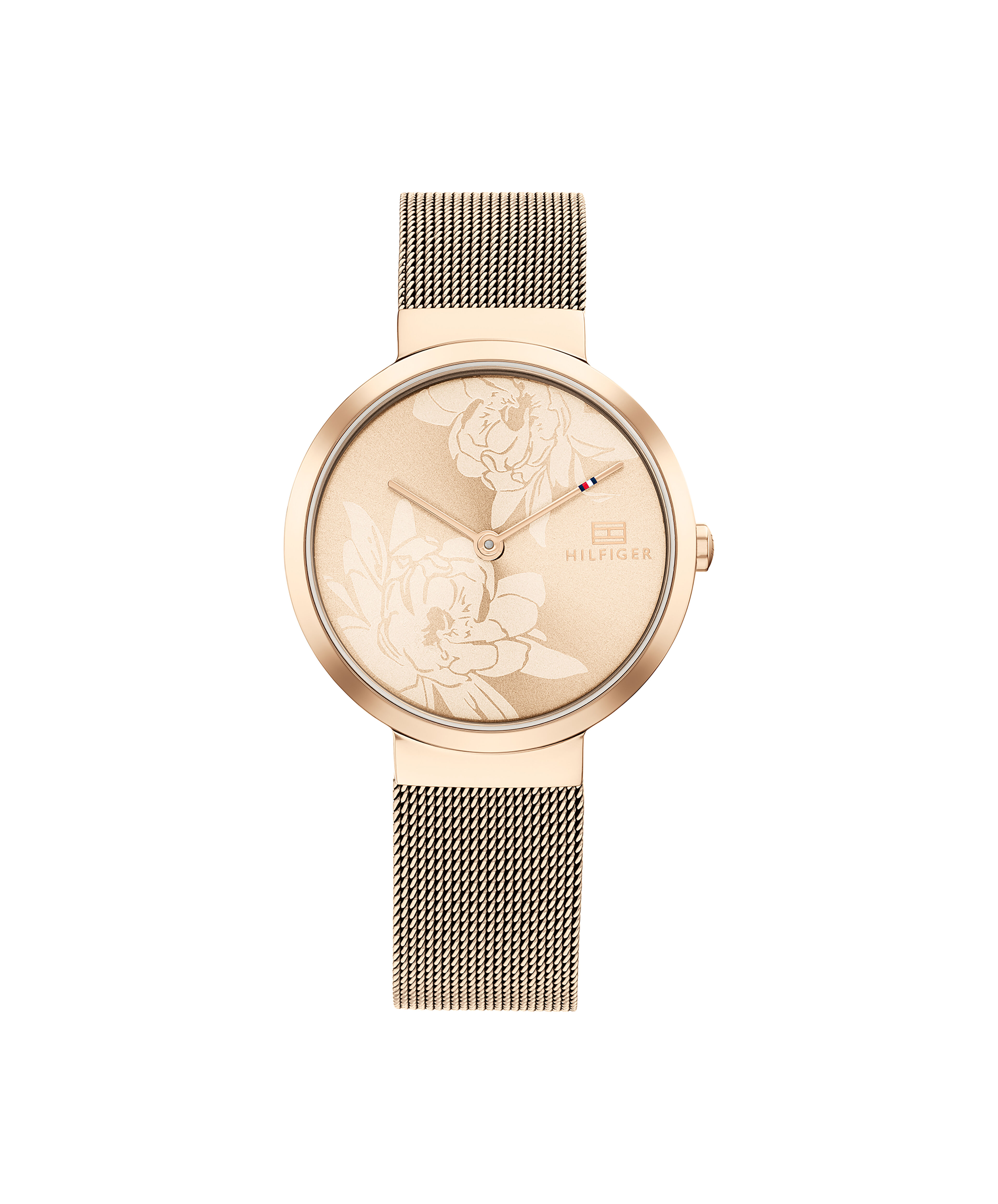 Tommy hilfiger women's rose gold watch on sale