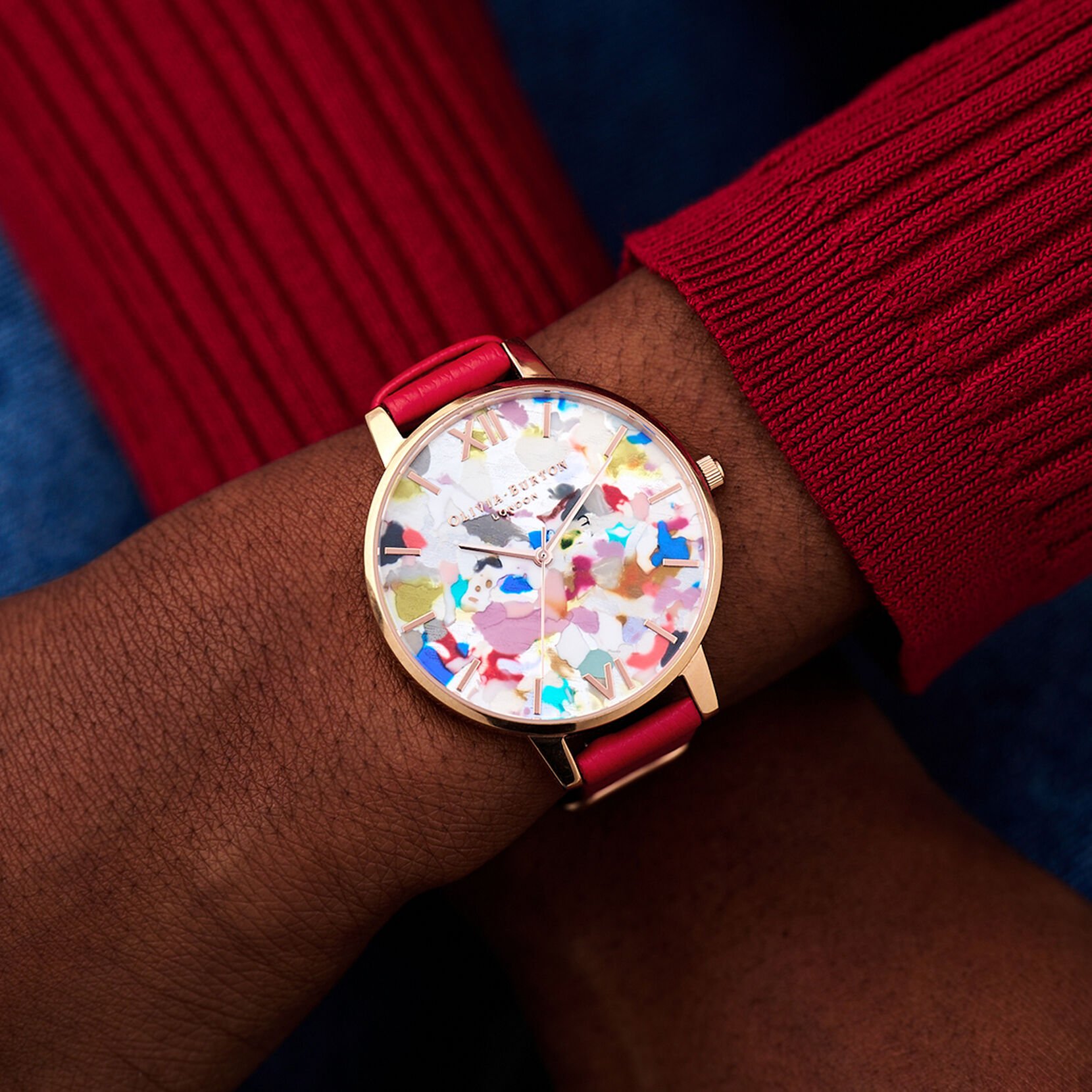 Pop Art Women's Watch & Strap Gift Set, 38mm