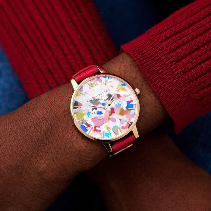 Pop Art Women's Watch & Strap Gift Set, 38mm