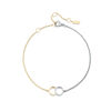 Locked Ring Chain Women's Bracelet