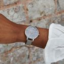 Silver Glitter Demi Women's Watch, 34mm
