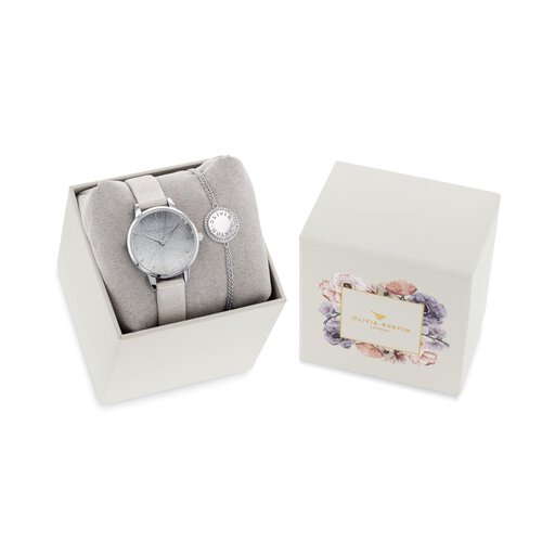 Wishing Waves Glitter Women's Watch & Classics Disc Gift Set, 30mm