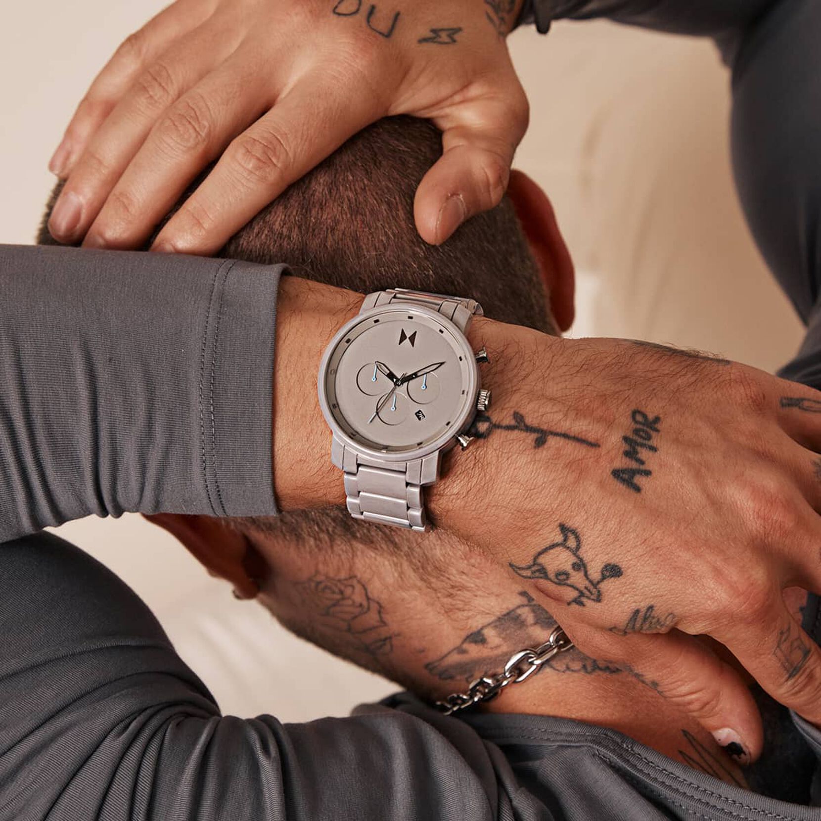 Chrono Ceramic Men's Watch, 45mm