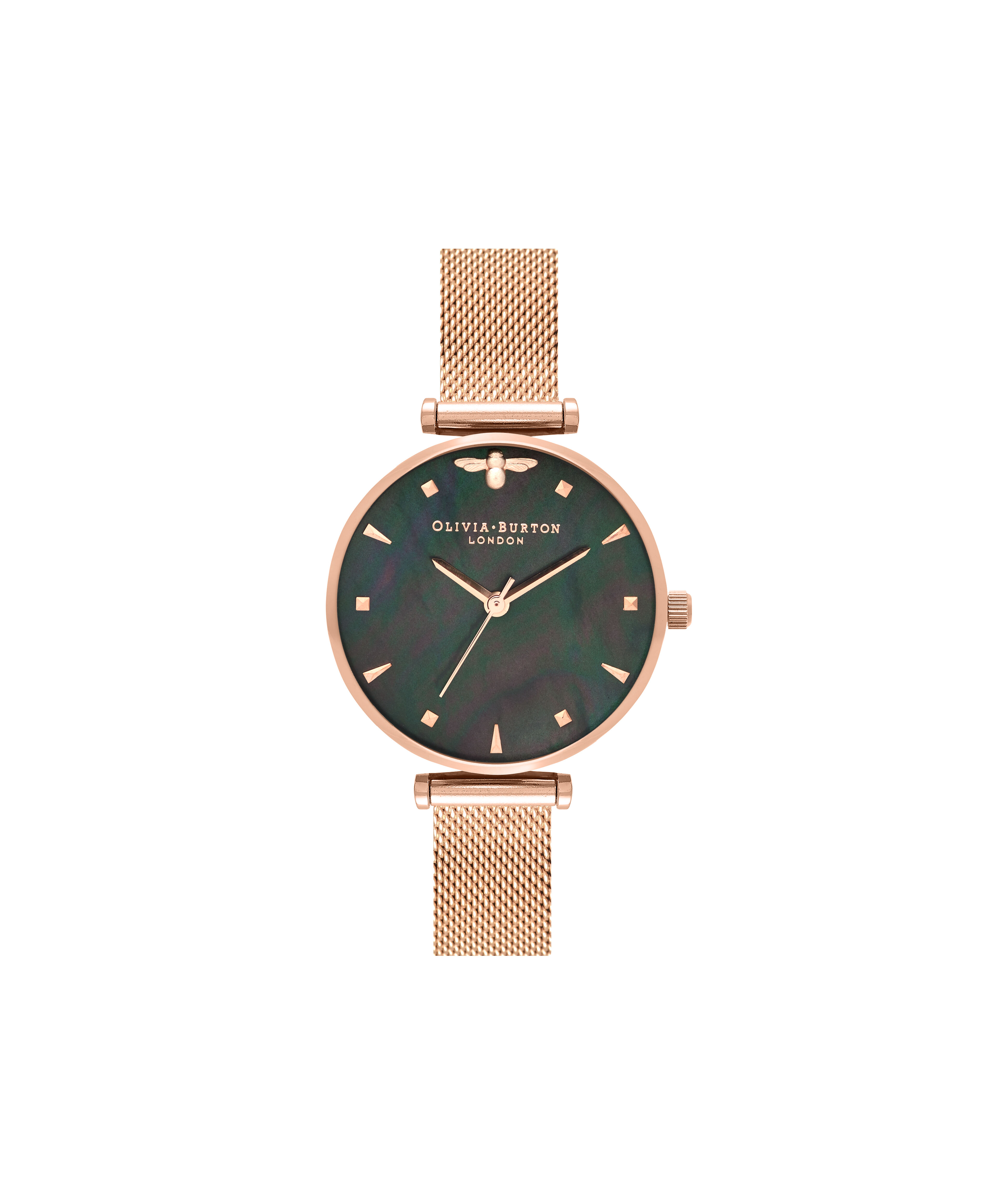 Olivia burton mother store of pearl rose gold