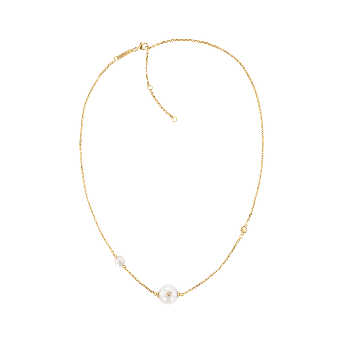 Short Signature Pearl Women's Necklace