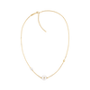 Movado Short Signature Pearl Necklace