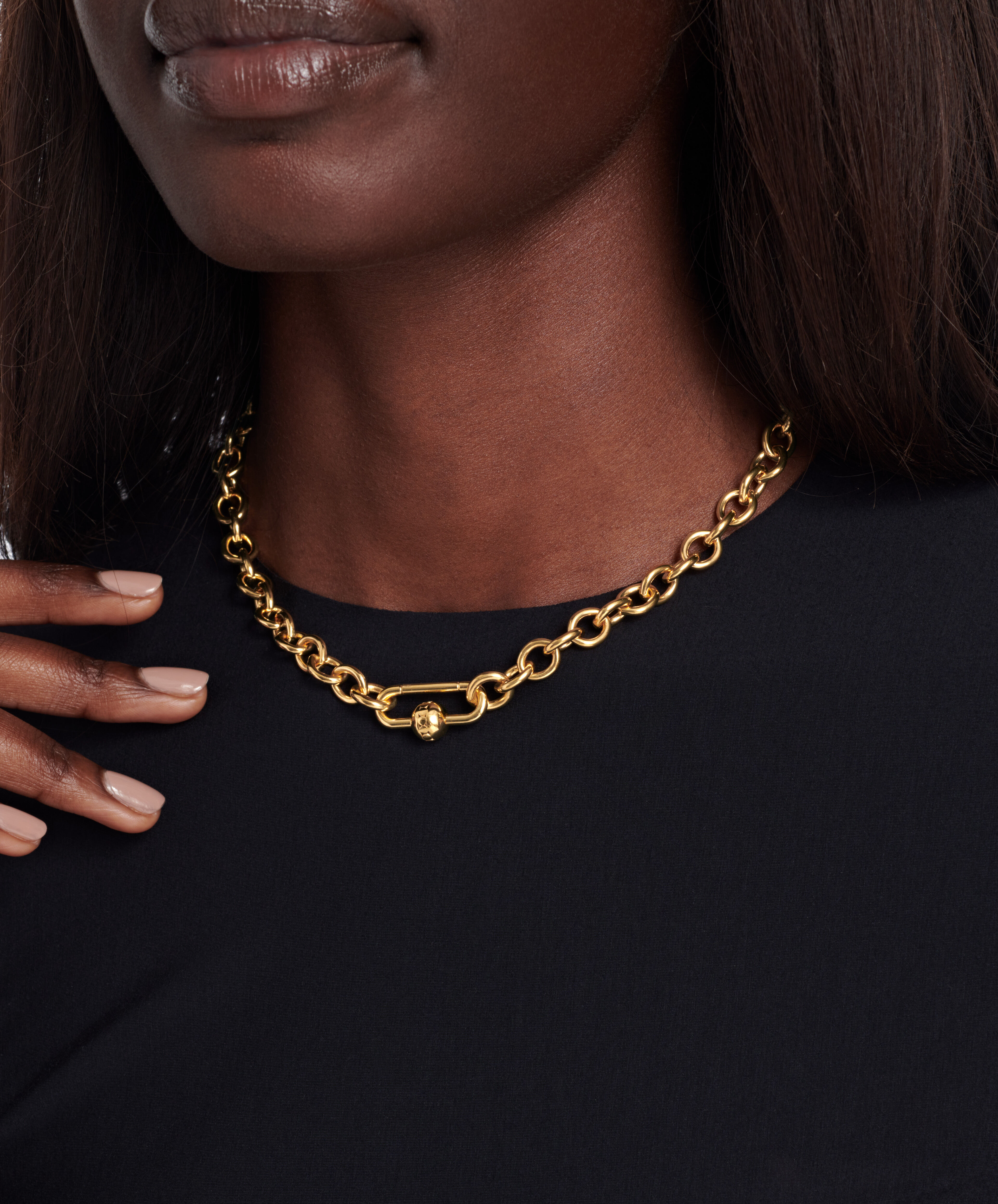 Movado | Sphere Lock Collection 14K yellow gold vermeil