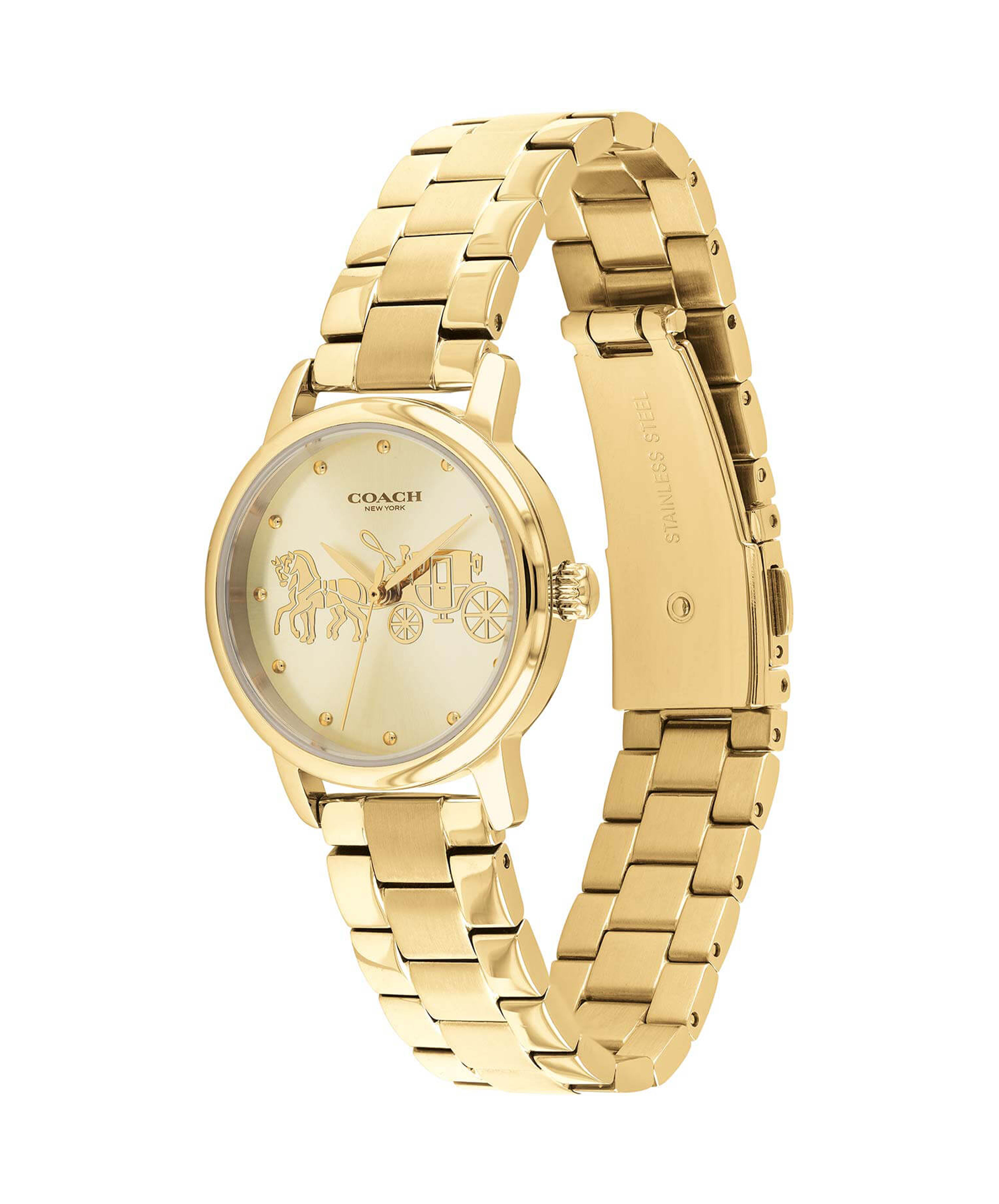 Coach Grand Gold Women s Watch 28mm Movado Company Store