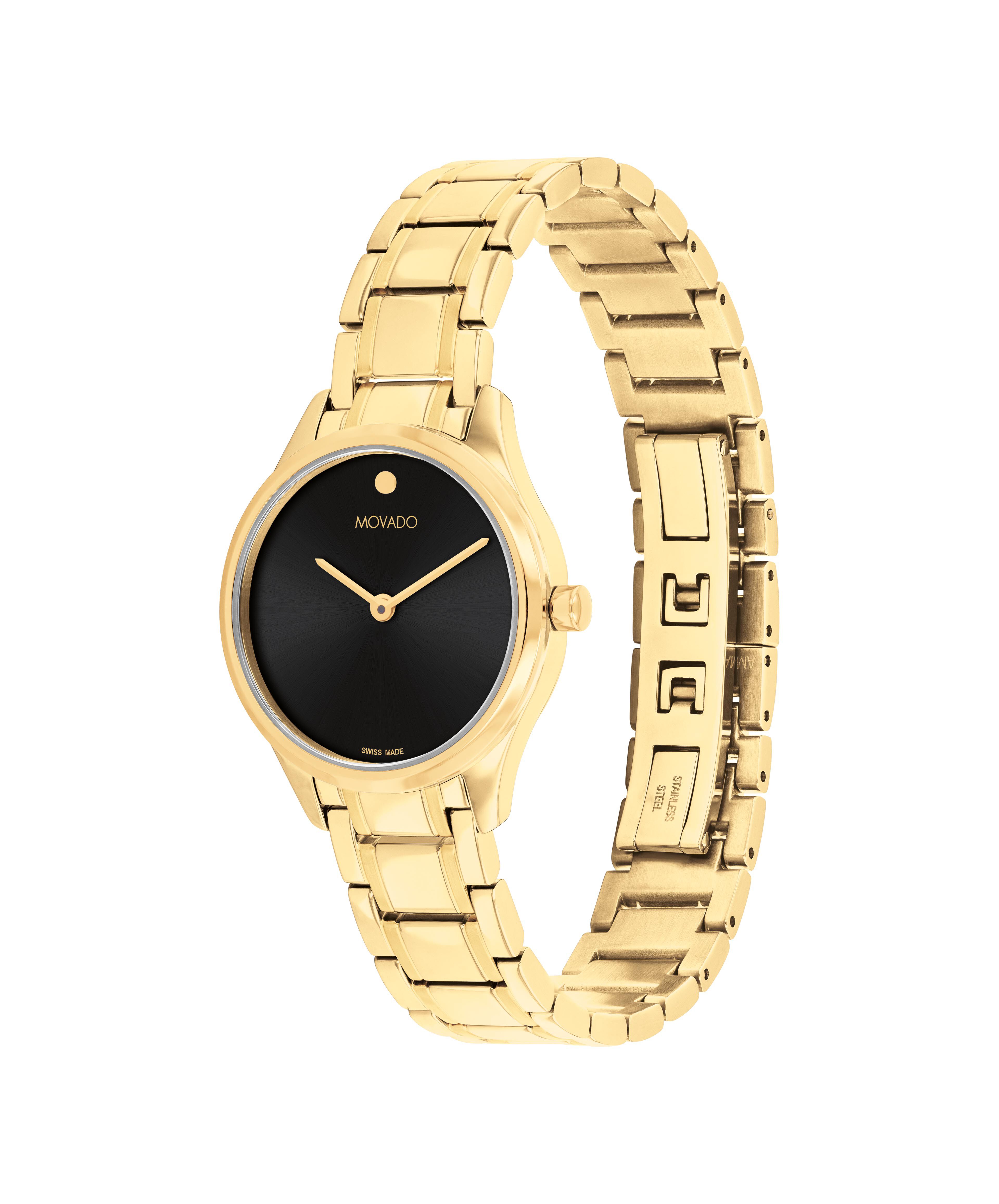 Movado masino gold sale