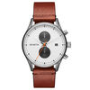 Voyager Sienna Tan Men's Watch, 42mm