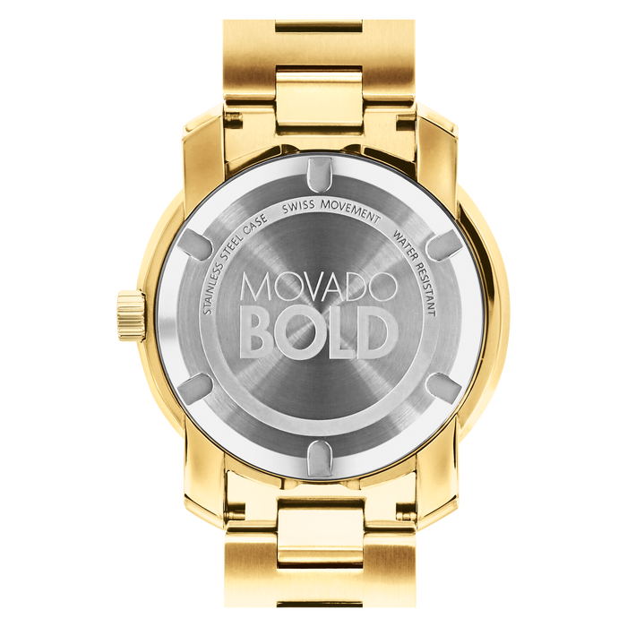 Movado Movado Trend gold watch with green dial and gold bracelet