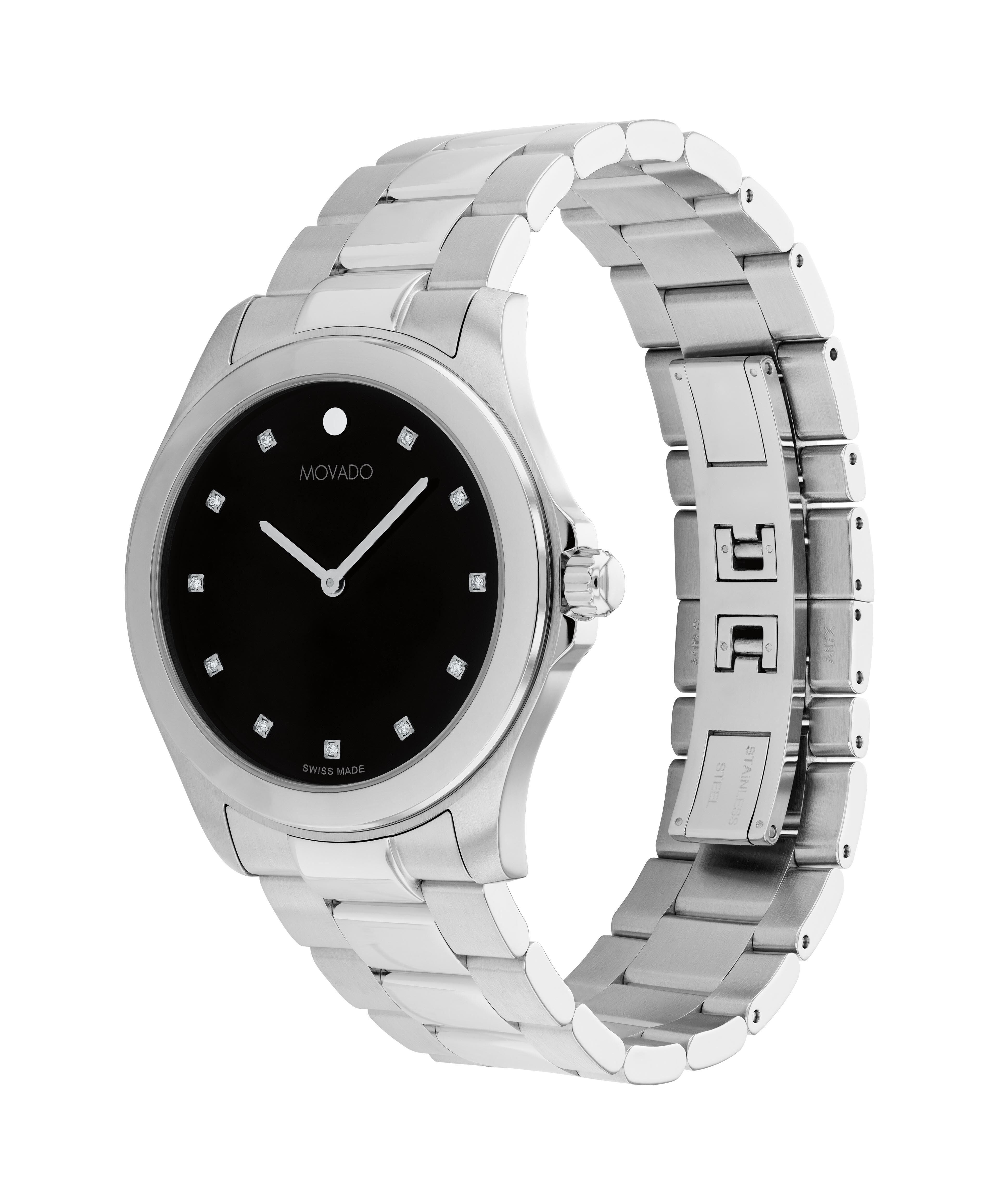 Movado with diamonds mens online