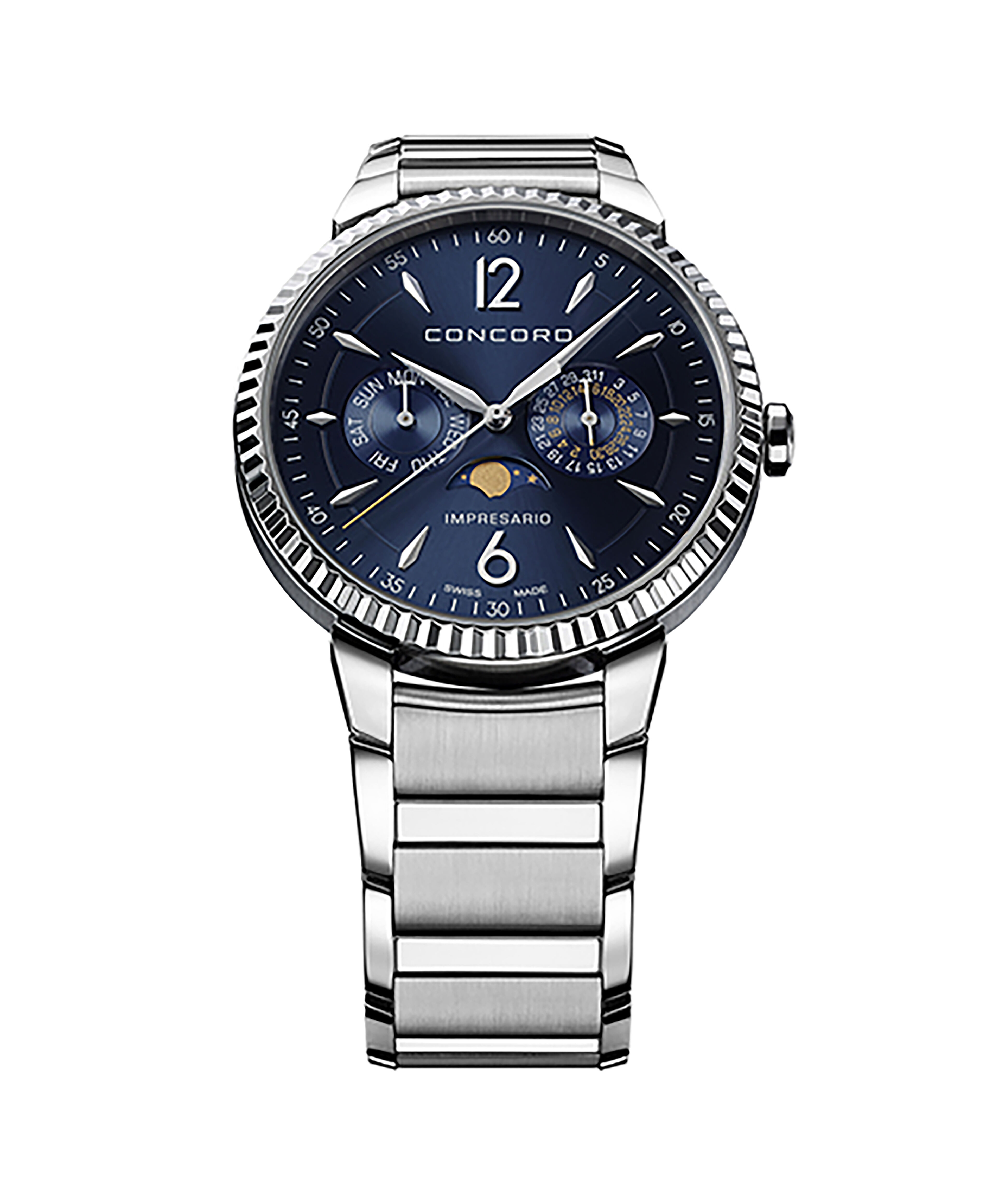 Concord Men s Impresario Stainless Steel Watch
