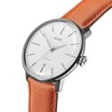Saffiano Orange Men's Automatic Watch, 41mm