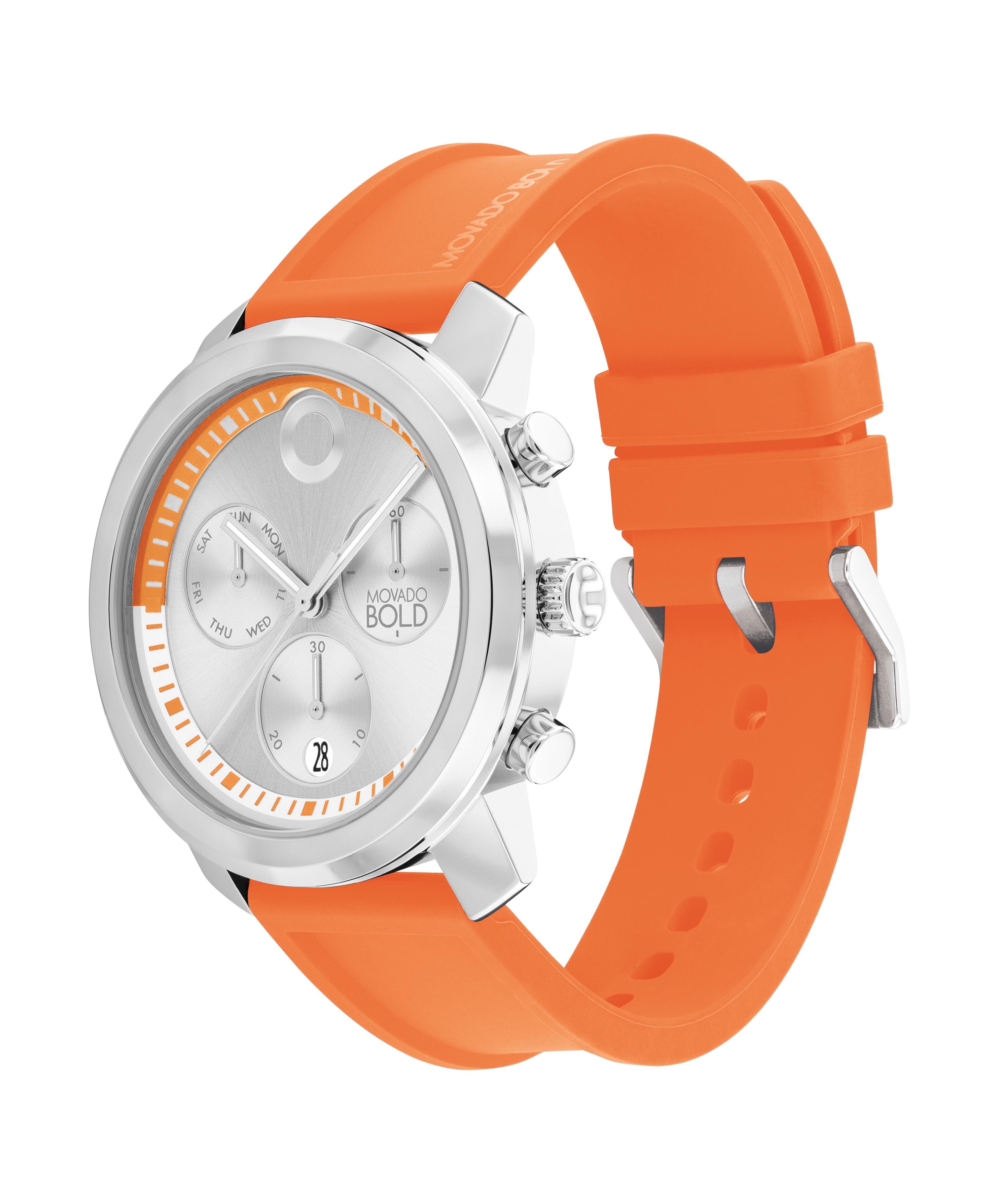 Movado orange watch hot sale