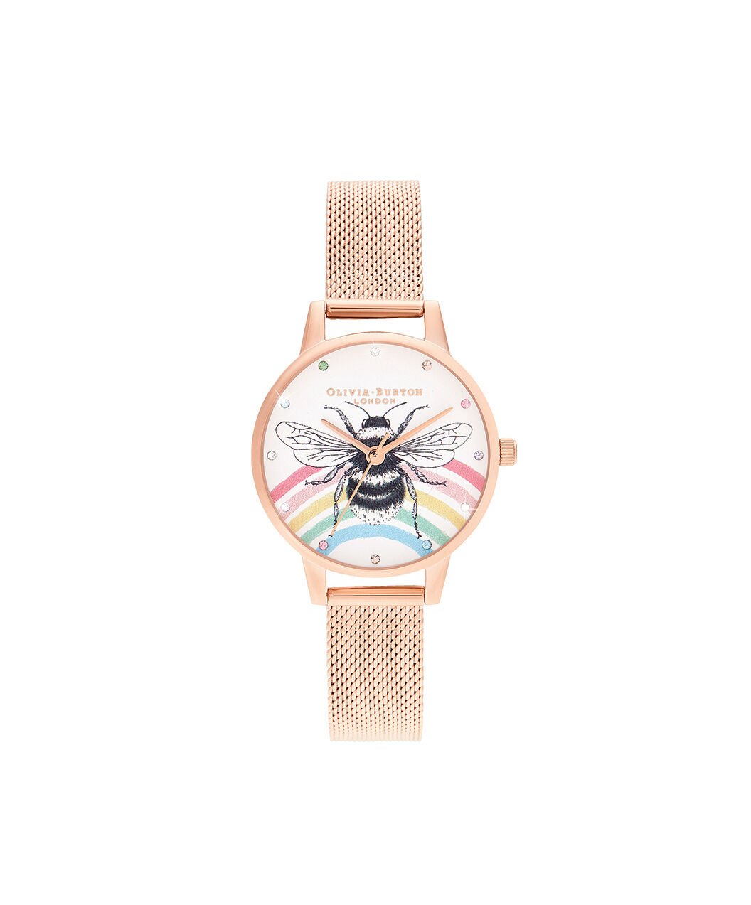 Olivia burton rainbow bee discount