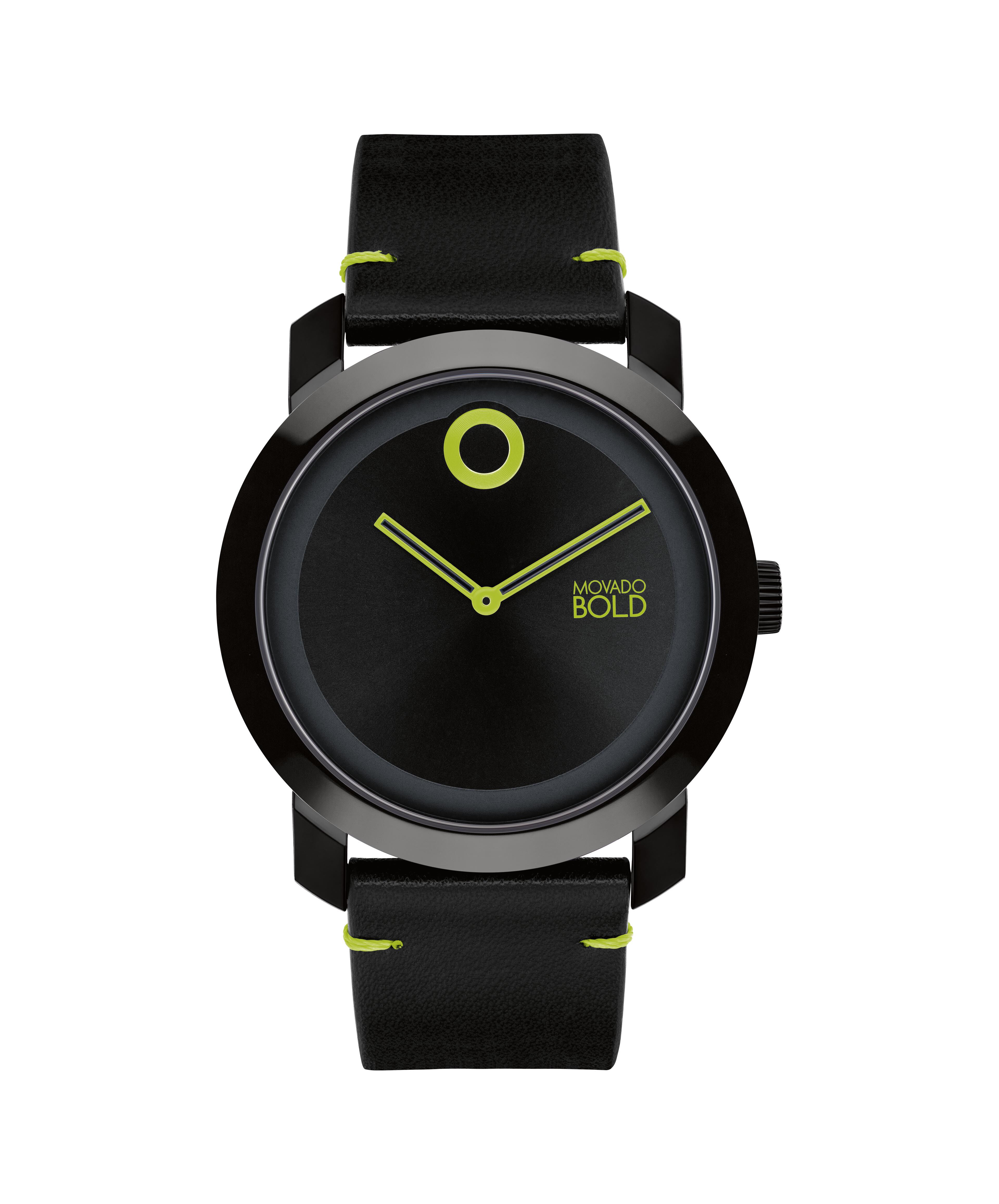 Movado bold green watch shop