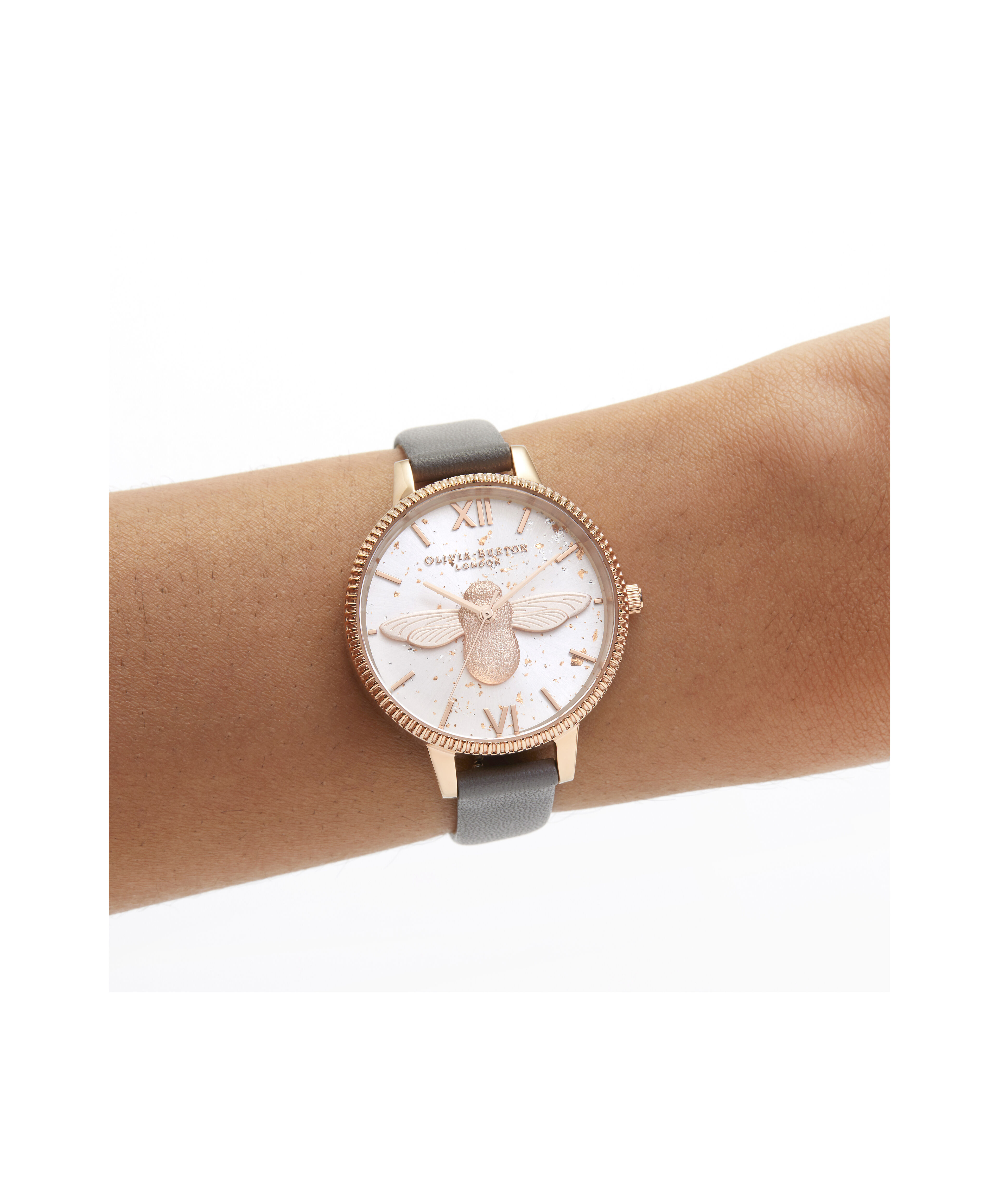 Olivia burton celestial demi dial best sale watch