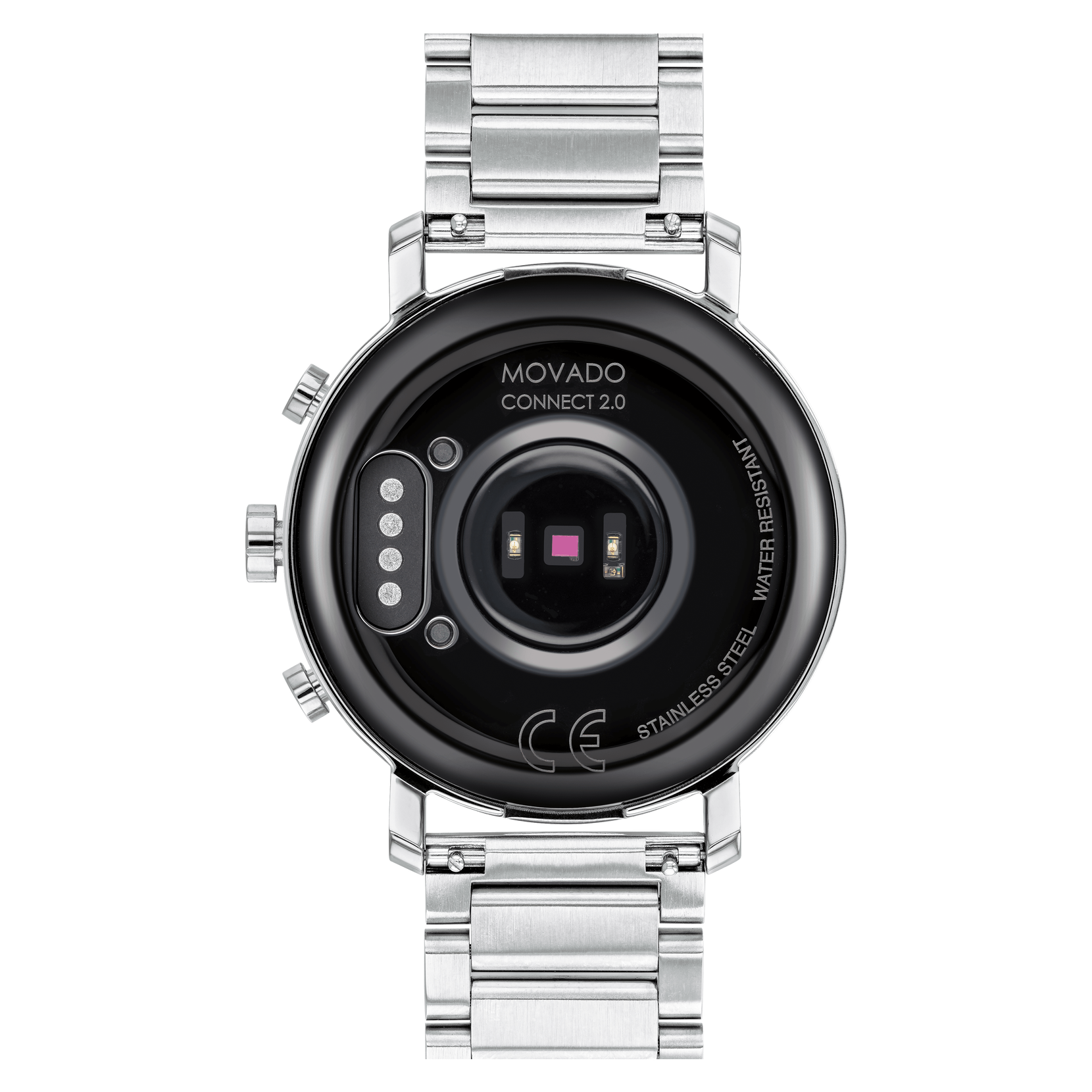 Movado Movado Connect 2.0 stainless steel smart watch with silver stainless steel bracelet