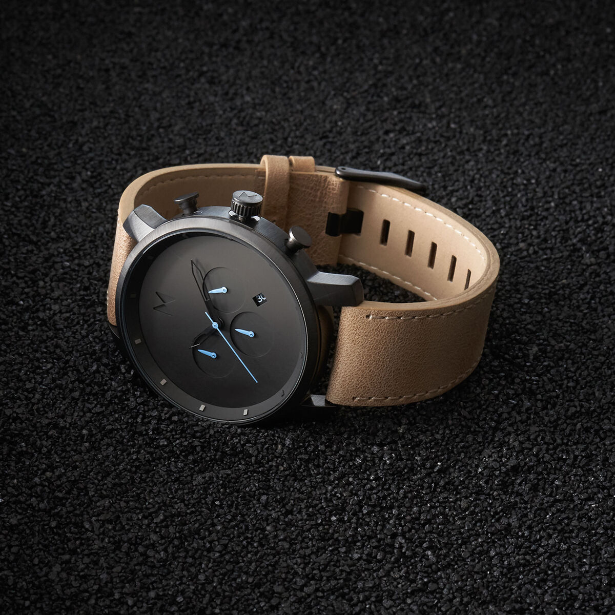 Chrono Gunmetal Sandstone Chrono Men s Watch Collection MVMT