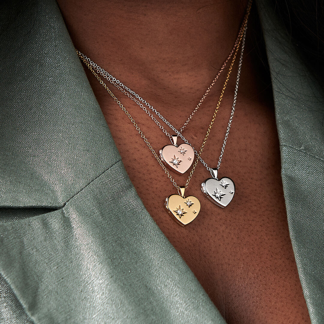 Calvin klein deals locked necklace