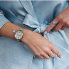 White & Silver Women's Watch, 34mm