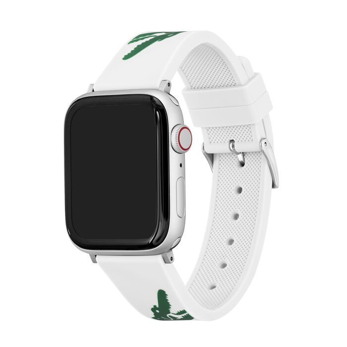 Gucci Inspired Engraved Apple Watch Band Custom Silicone